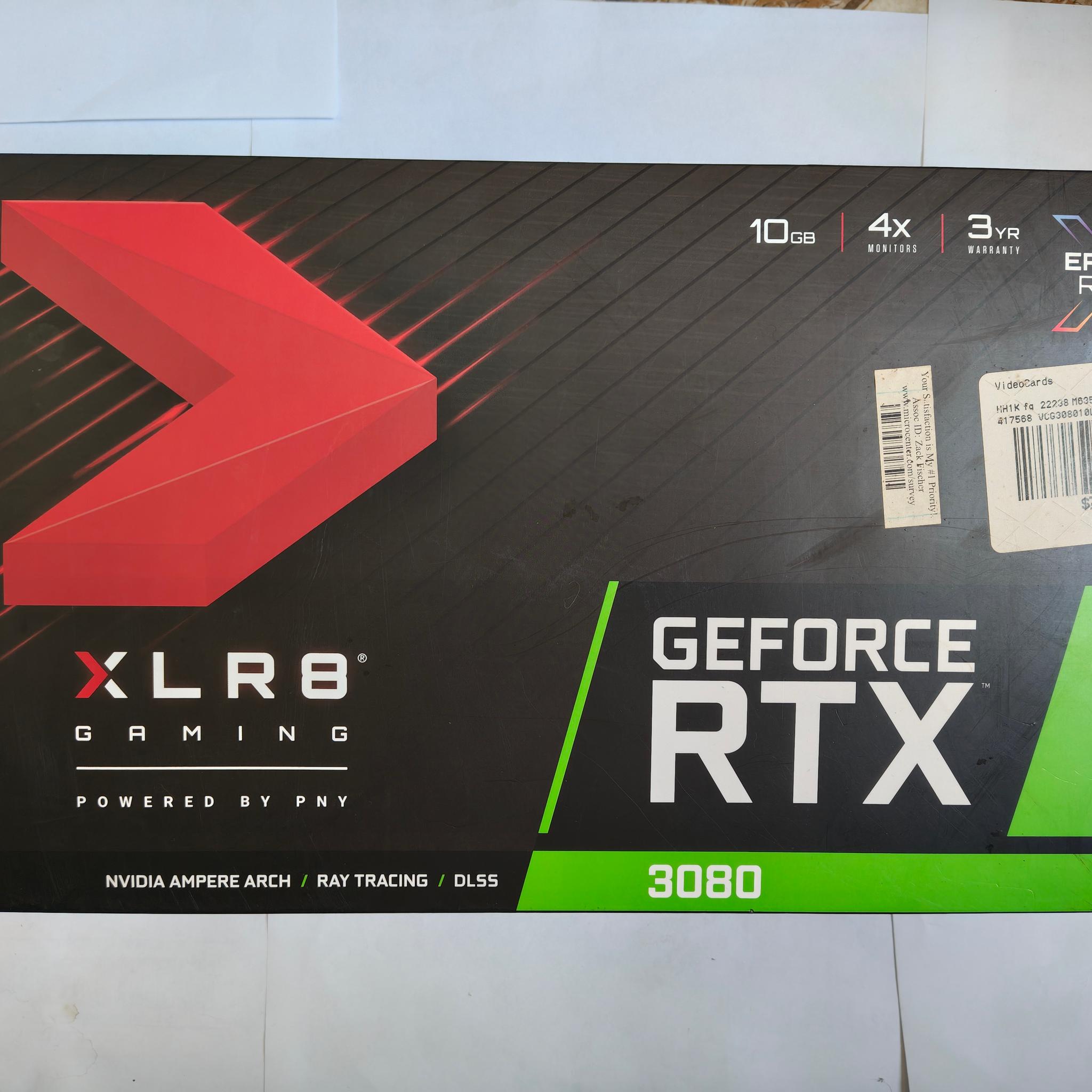 PNY XLR8 Gaming REVEL EPIC-X RGB GeForce RTX 3080 10GB