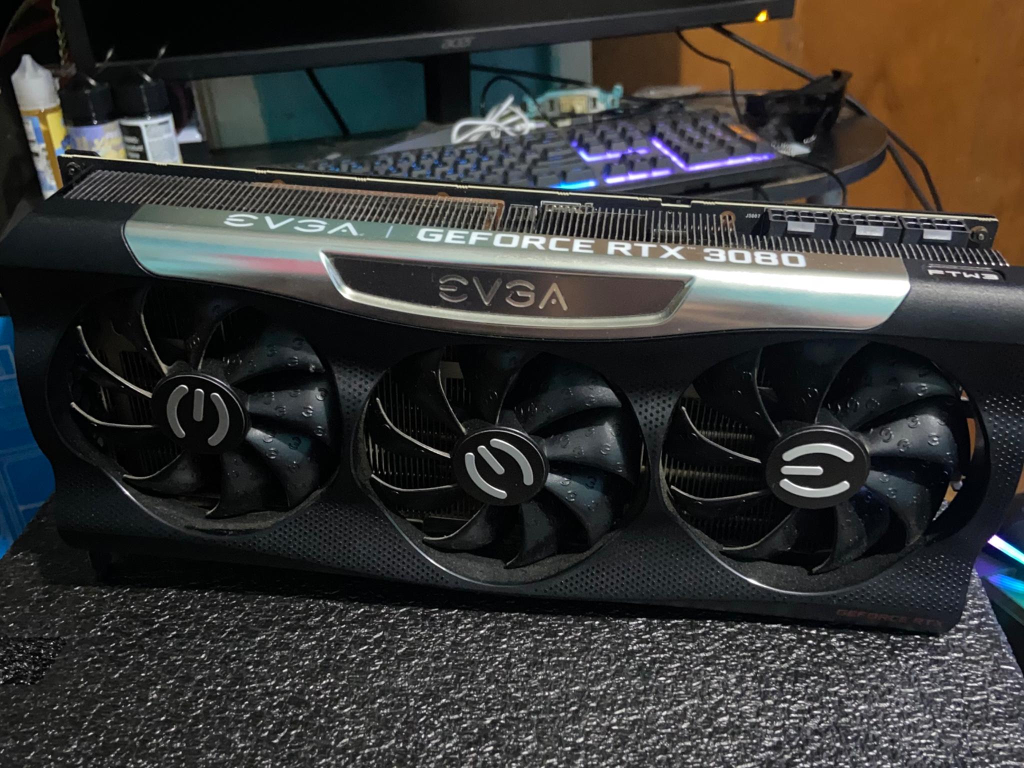 NVIDIA 3080 EVGA FTW3 ultra edition