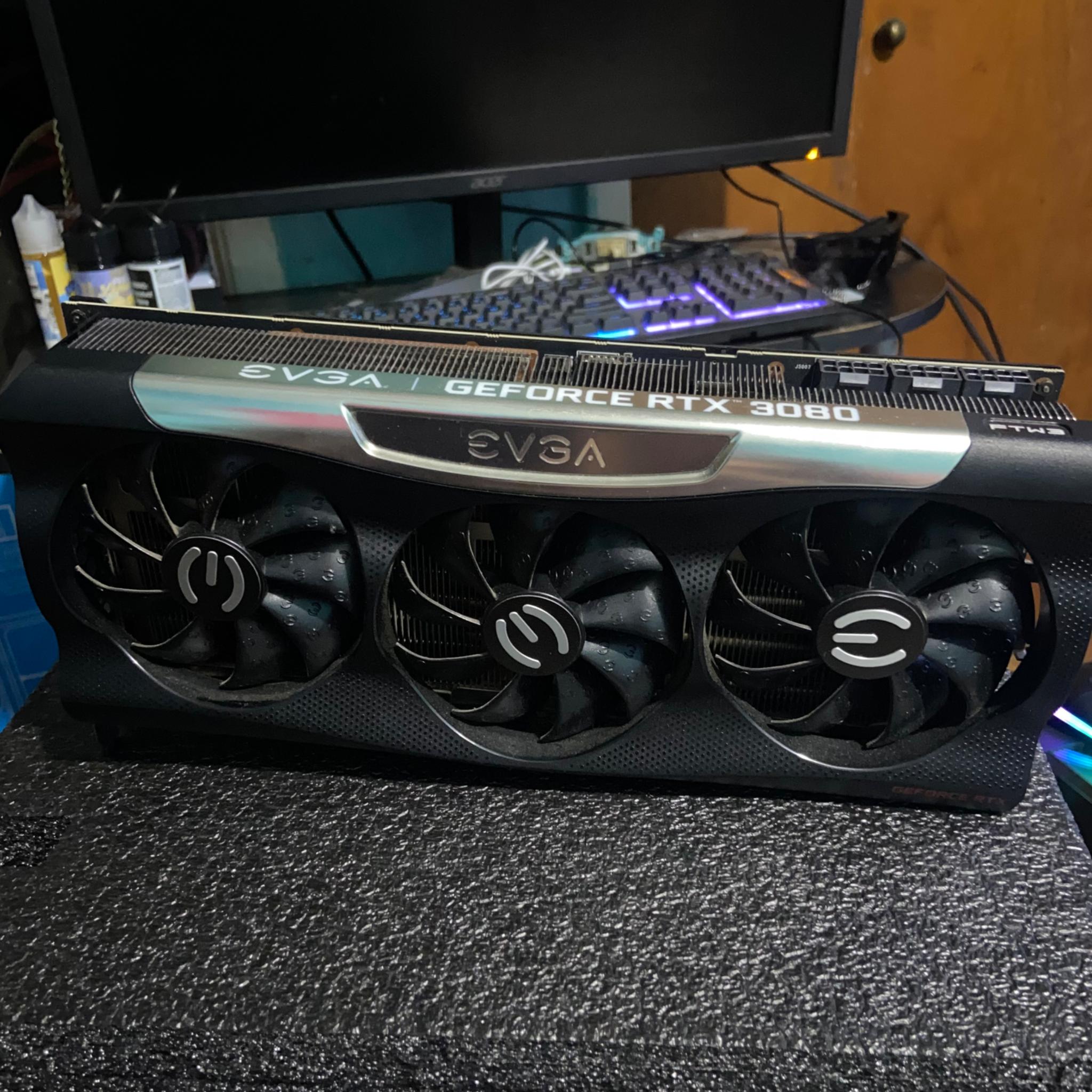 NVIDIA 3080 EVGA FTW3 ultra edition