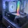 WHITE 3080 Gaming PC | RTX 3080 | 16GB DDR5 | 9600x | 1TB Storage | LCD DISPLAY Cooler