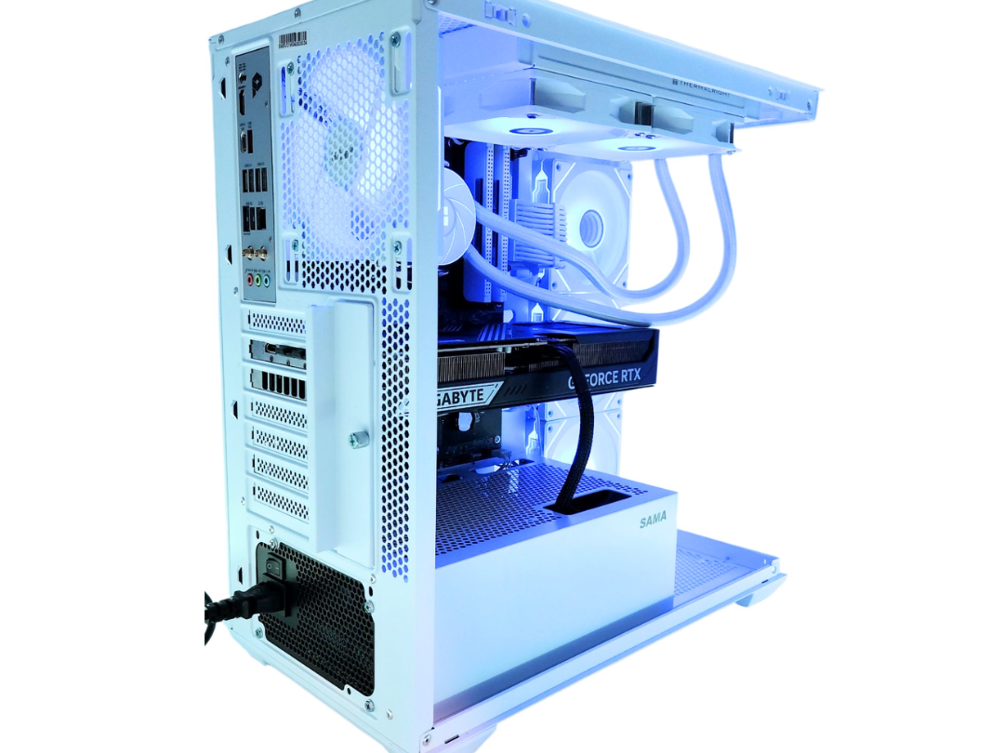 🚨BLACK FRIDAY🚨: RTX 5070 TI | Ryzen 9600X | 32GB DDR5 RAM | 2TB SSD | 6 RGB Fans | White Gaming PC