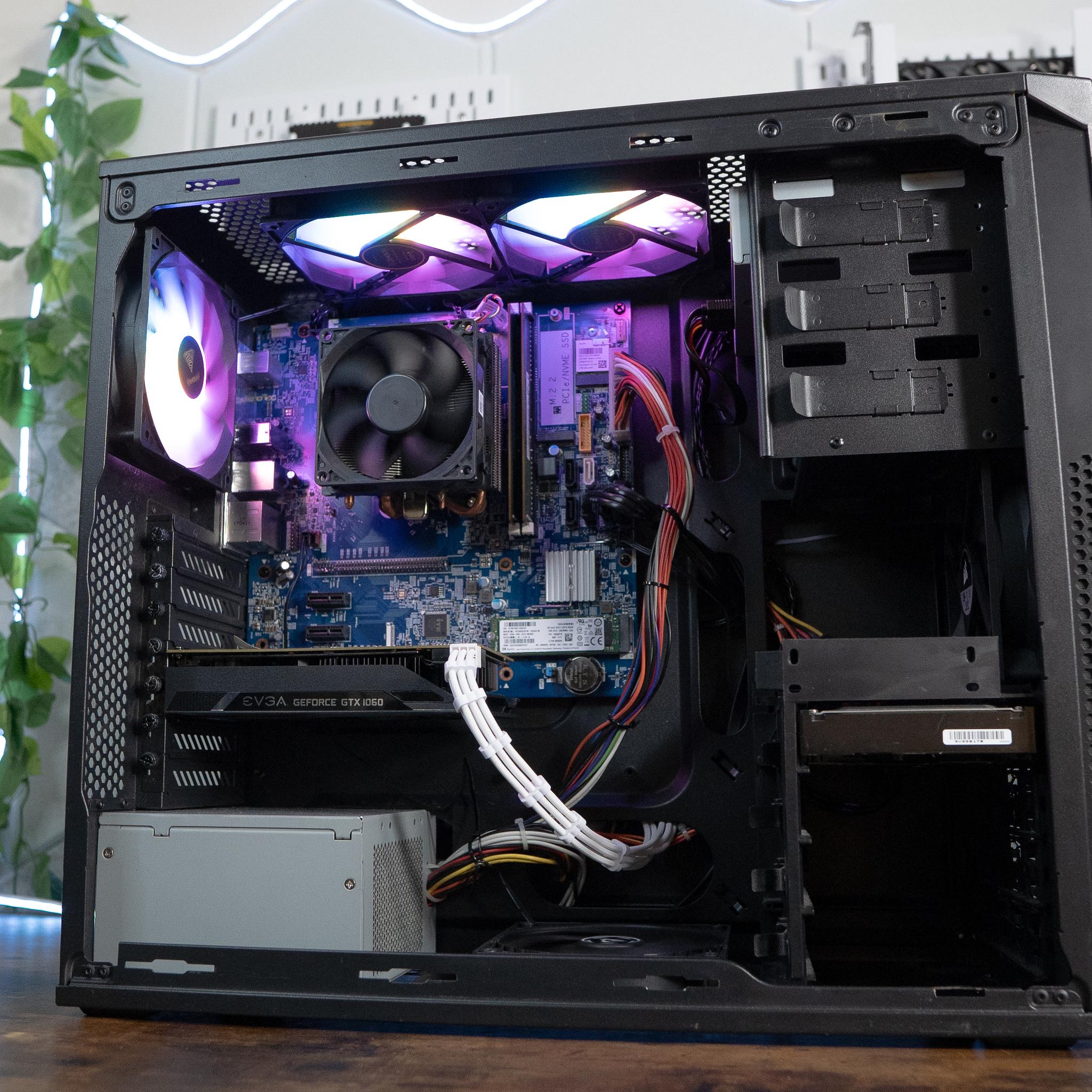 🎮👾 | EVGA GTX 1060 6GB | RYZEN 5 1600X | 16GB DDR4 RAM | 256GB M.2 SSD + 1.5TB HDD | Elite Borealis