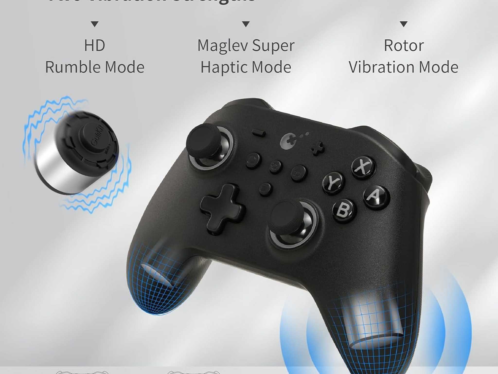 Gulikit Kk3 Pro Video Game Controller Black