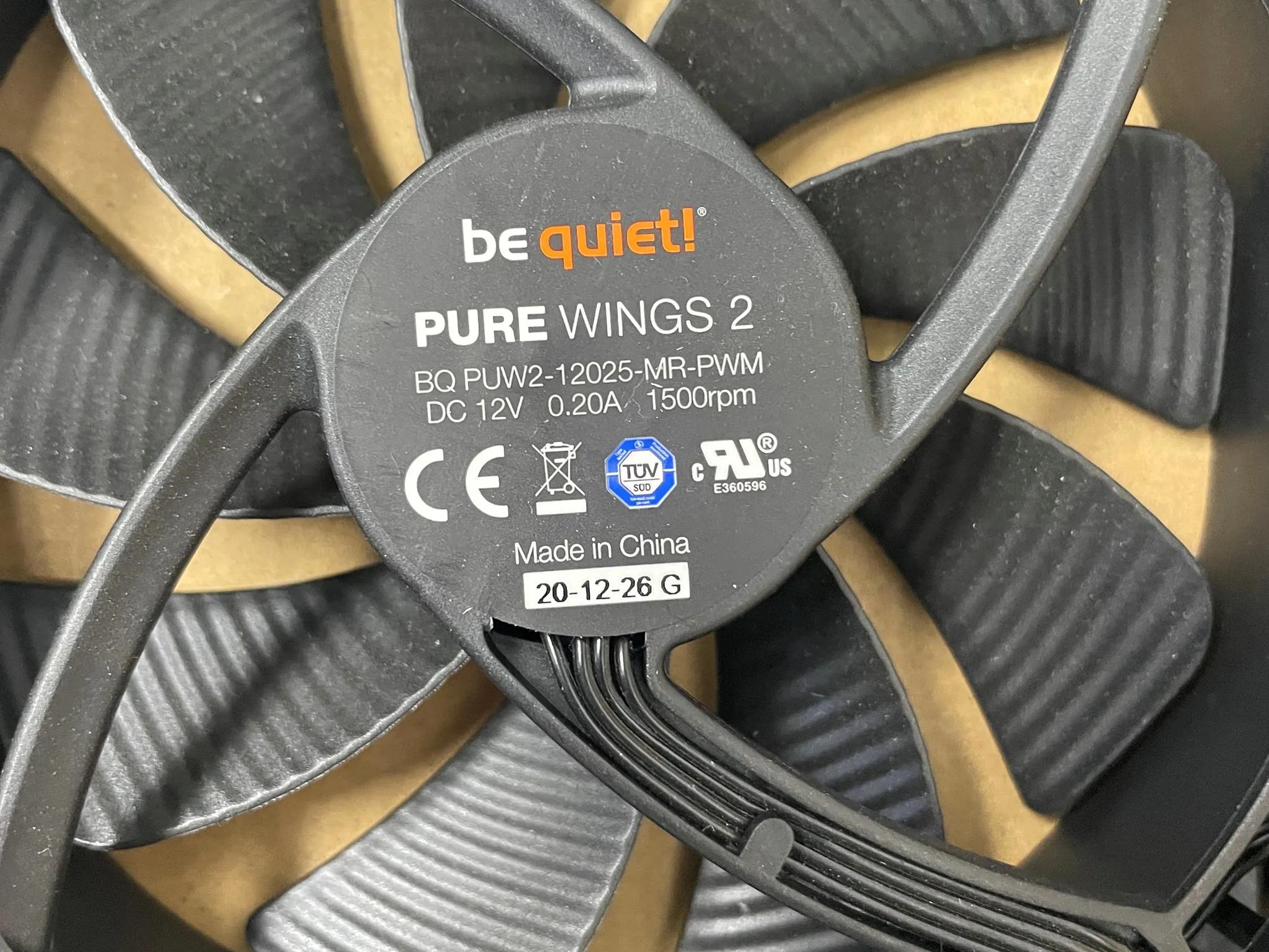 4pk Be Quiet! 120mm Pure Wings 2 4pin