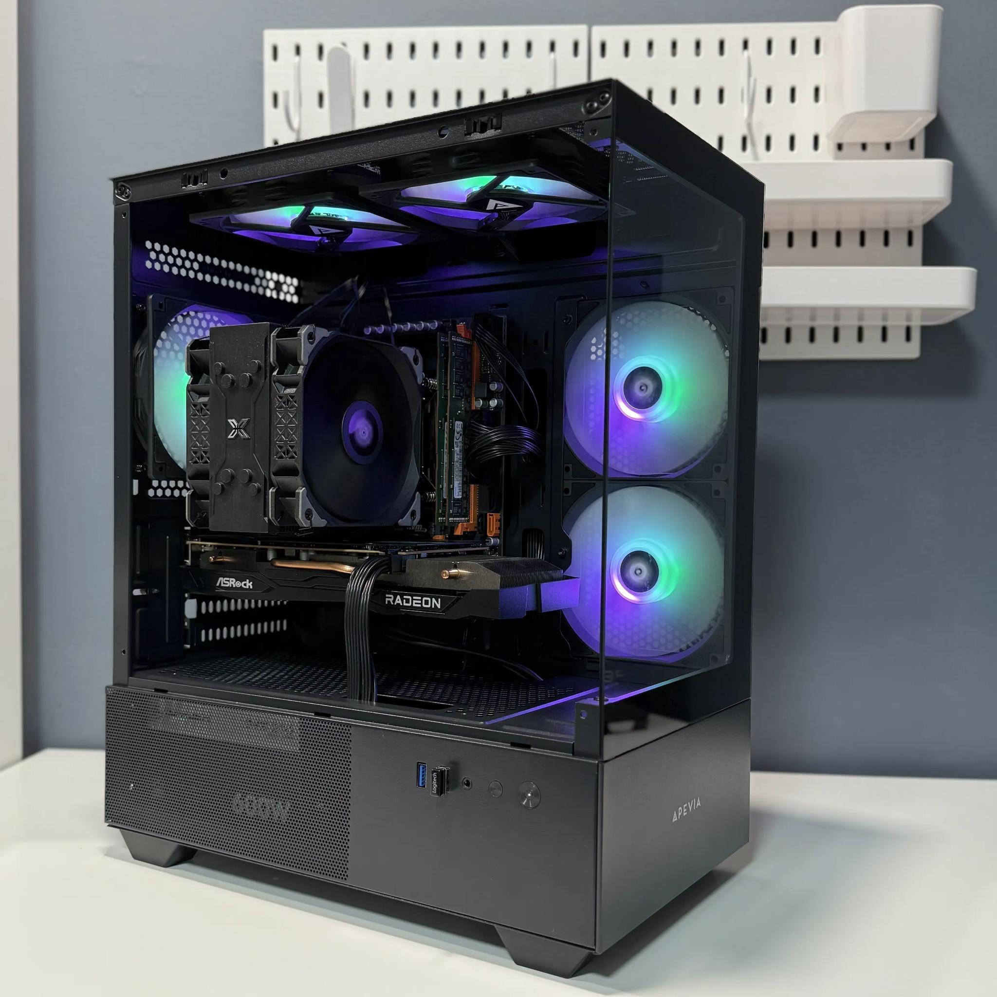 Budget Gaming PC - Rx 6600 xt _ 1 TB SSD _ 64 GB RAM _ 14 Core Xeon CPU