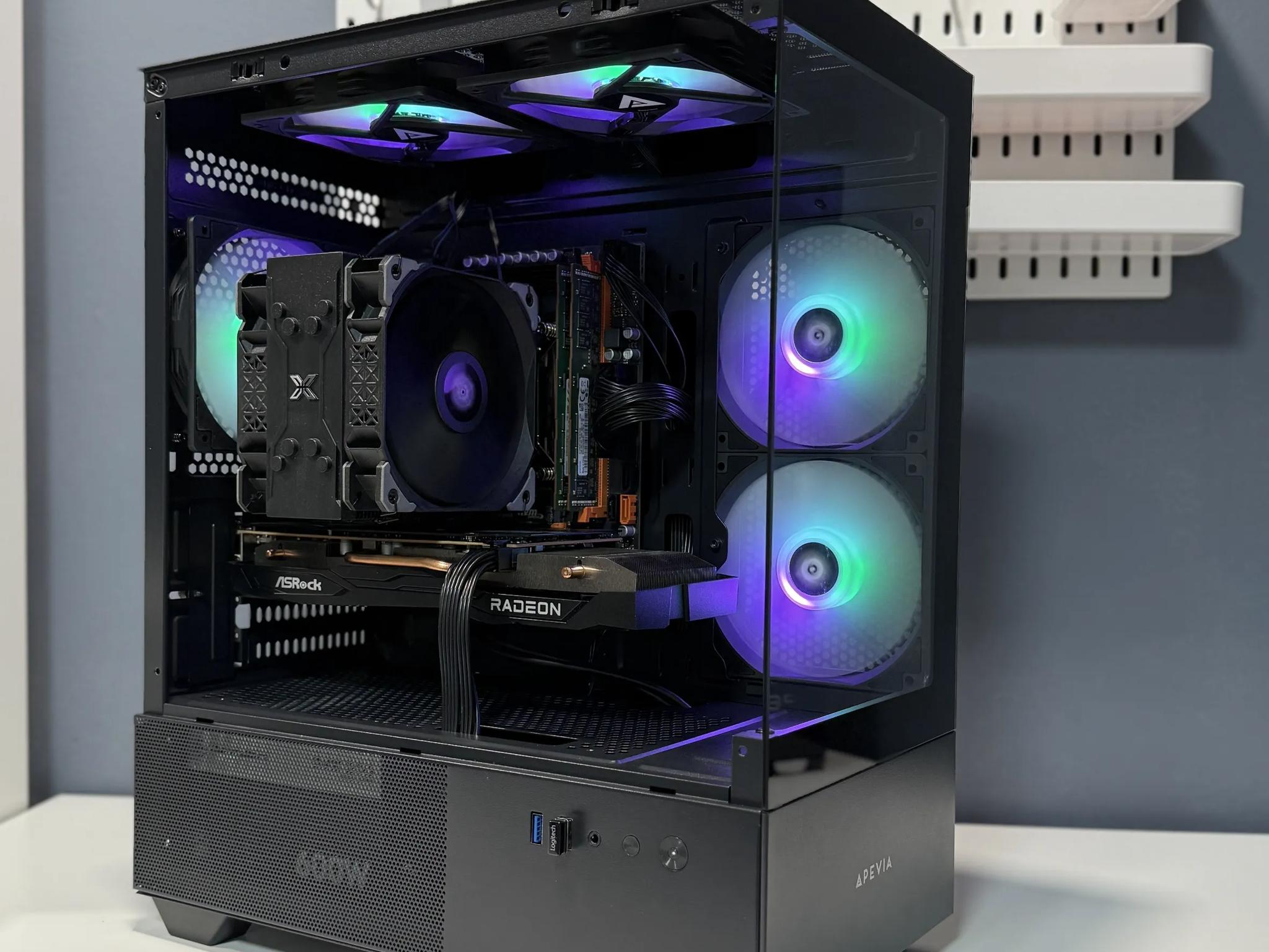 Budget Gaming PC - Rx 6600 xt _ 1 TB SSD _ 64 GB RAM _ 14 Core Xeon CPU