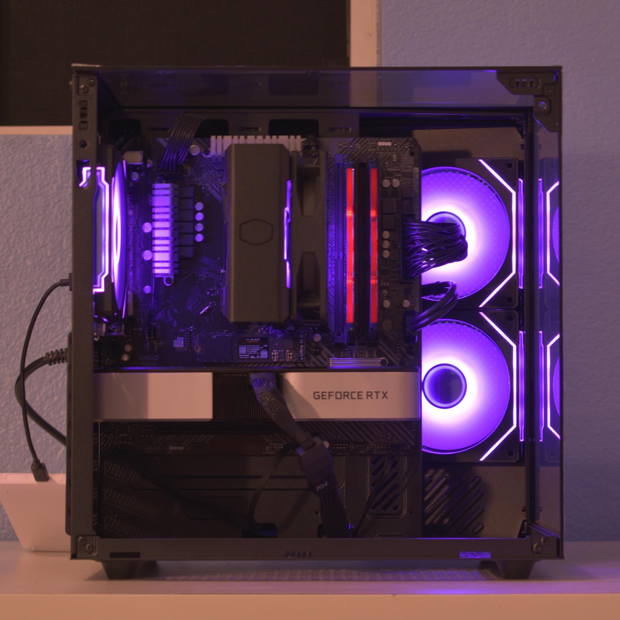 💸Value Gamer💸 Ryzen 5 3600 | RTX 3060ti 8GB | 16GB DDR4 | 1TB nVME SSD | RGB | Win11 + Wifi