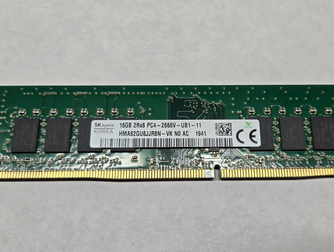 SK Hynix 16GB DDR4 2666MHz Desktop RAM (HMA82GU6JJR8N-VK) | Jawa