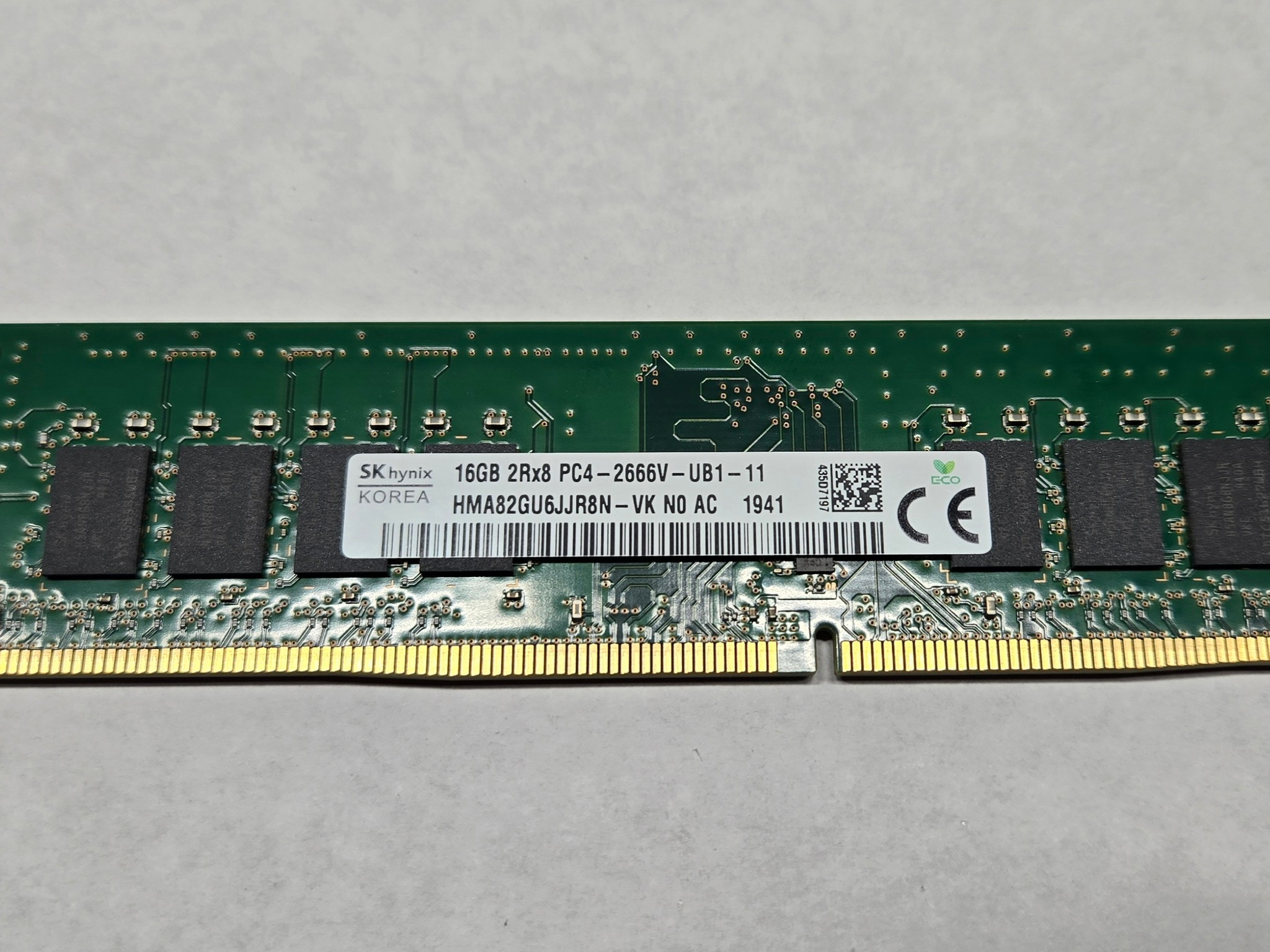 SK Hynix 16GB DDR4 2666MHz Desktop RAM (HMA82GU6JJR8N-VK) | Jawa