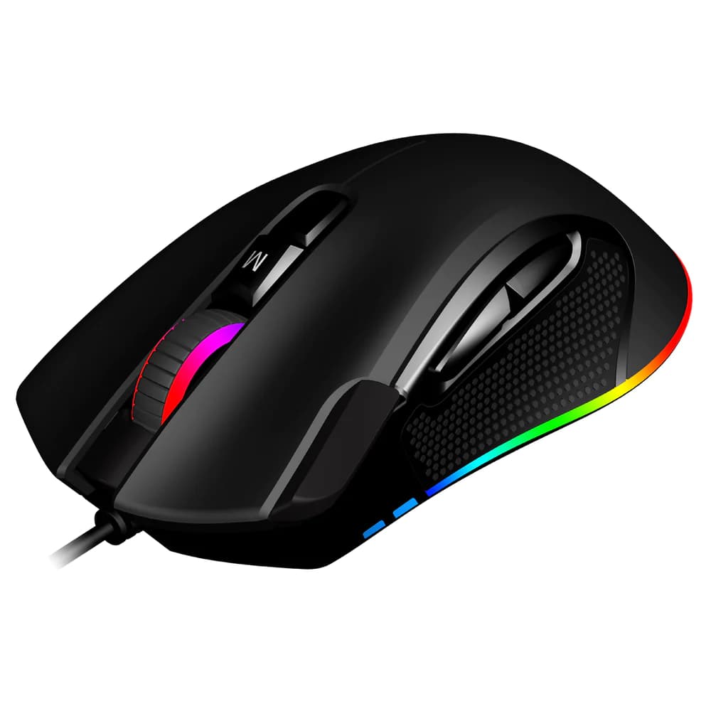 Patriot Viper V551 Gaming Mouse - 12,000 DPI Pixart Optical Sensor | Braided Cable | PTFE Foot Pads