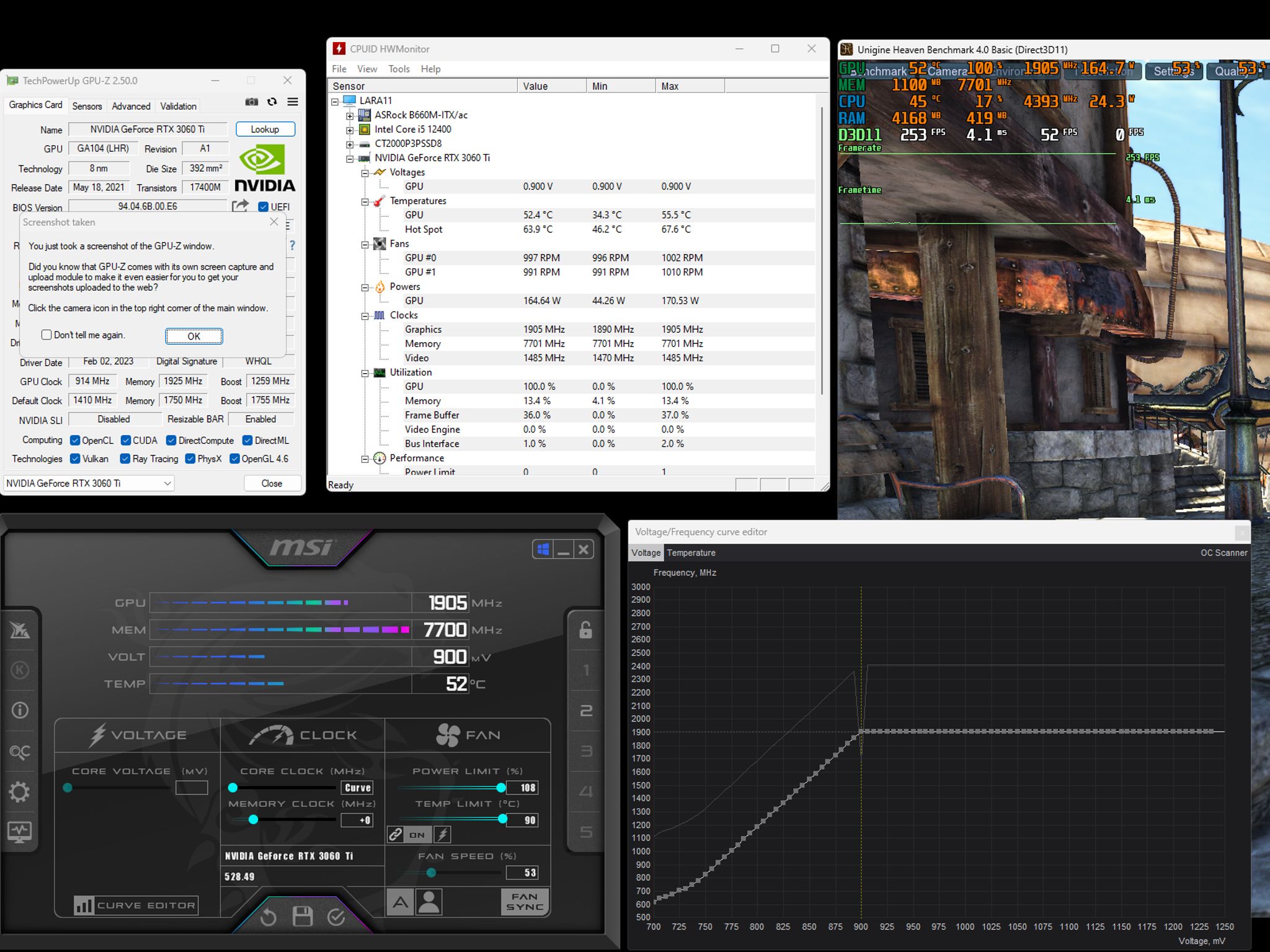 ASUS GeForce RTX 3060 TI KO V2 OC Edition 8GB DRR6