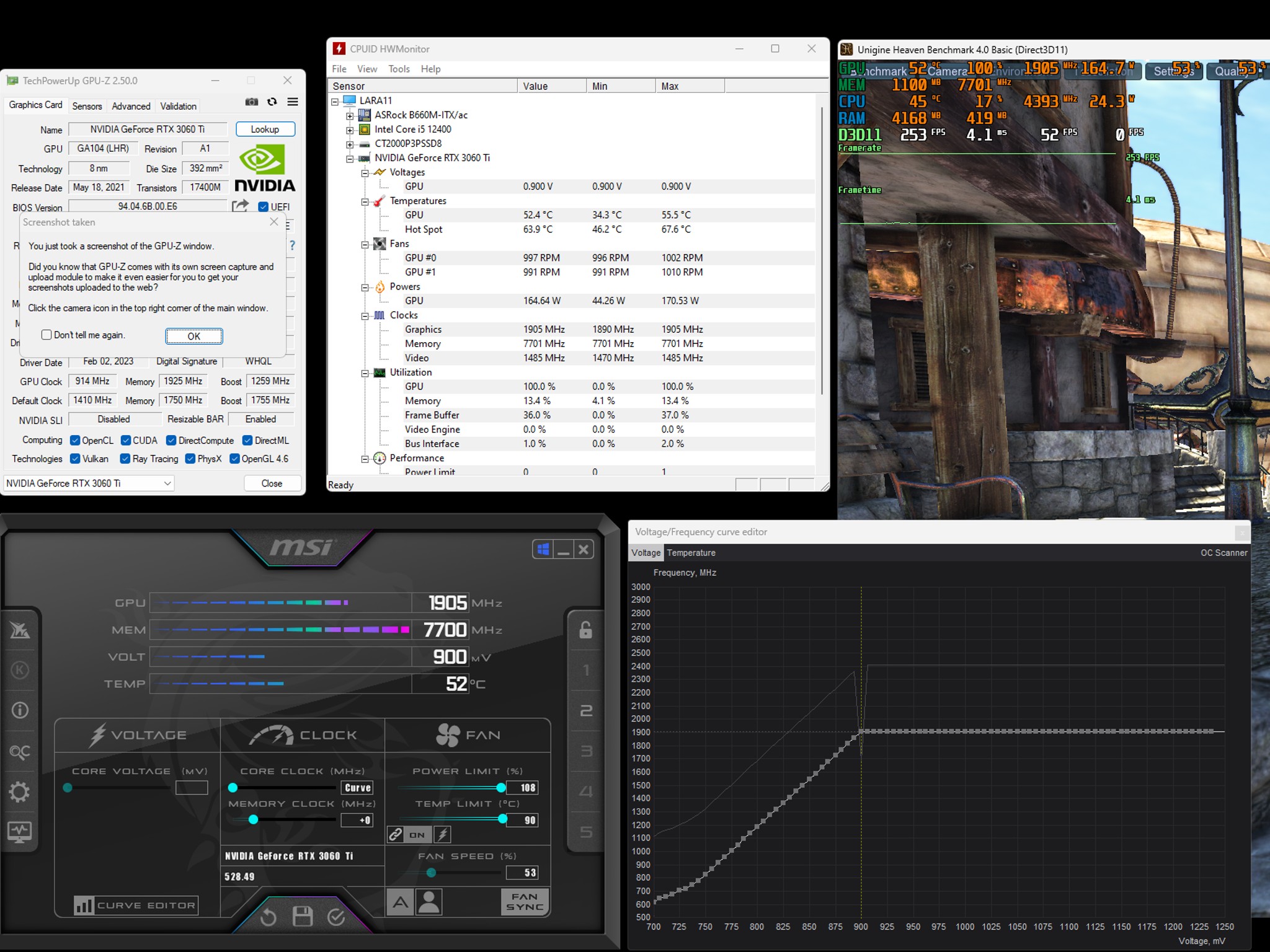 ASUS GeForce RTX 3060 TI KO V2 OC Edition 8GB DRR6