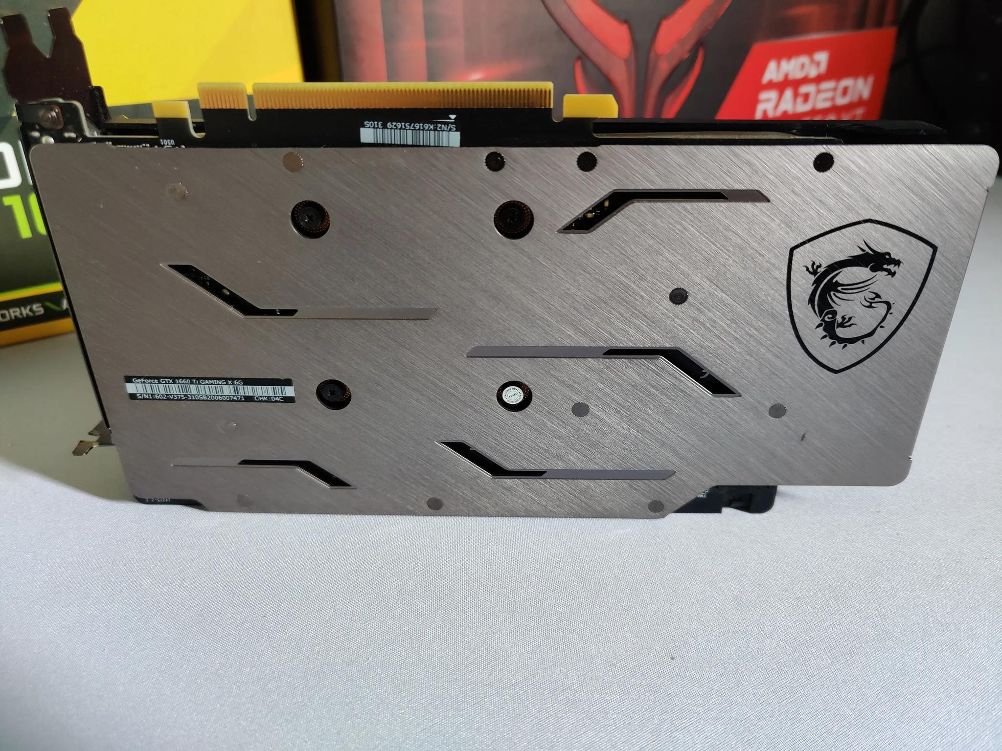 MSI GeForce GTX 1660 Ti Gaming X GPU