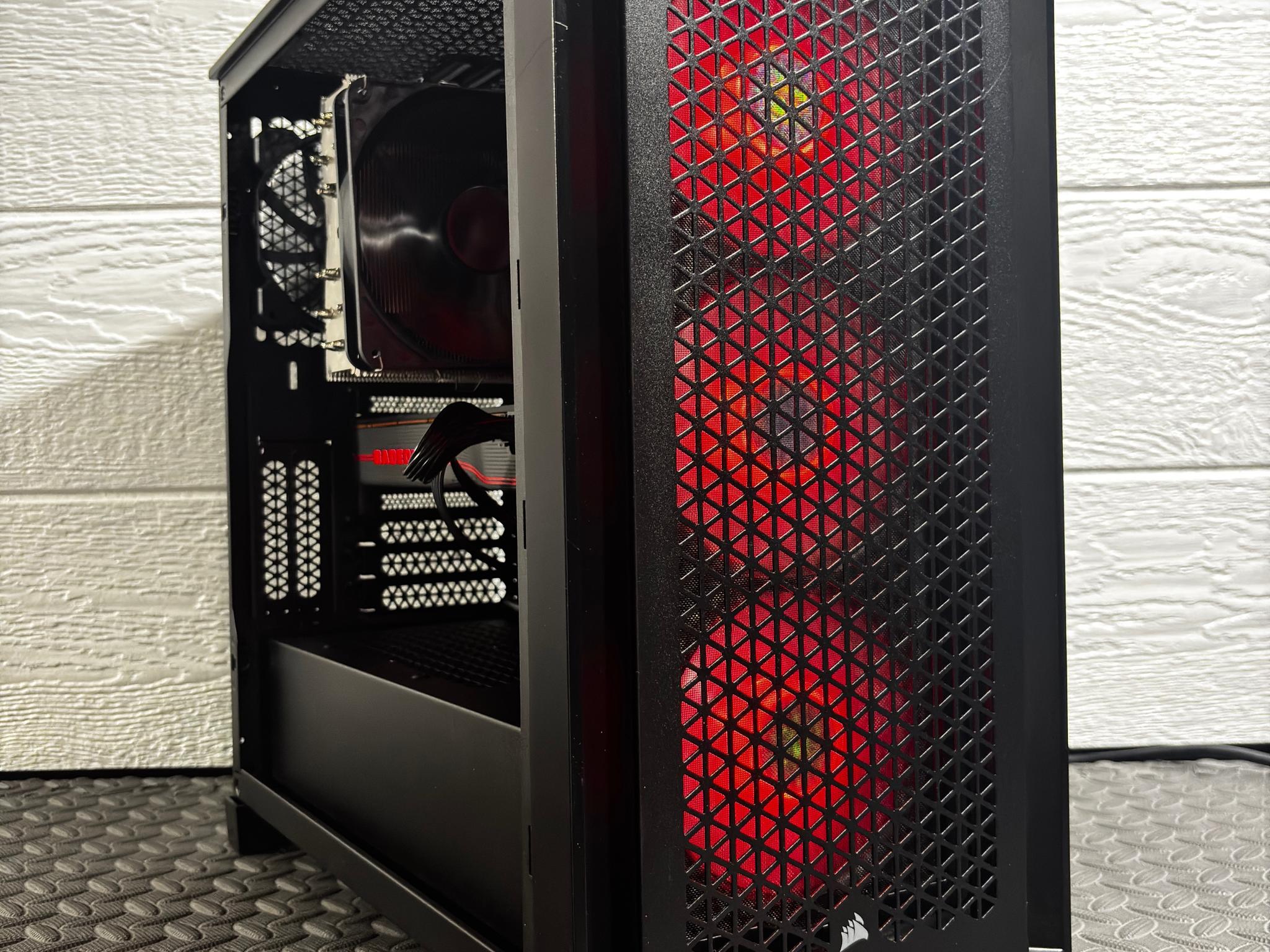 Gaming PC Ryzen 3 3100 | RX 5700 XT | 16GB RAM | X570 WiFi | 1TB Storage Corsair Case