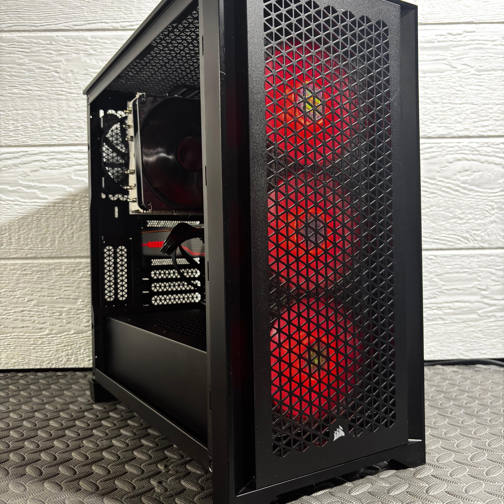 Gaming PC Ryzen 3 3100 | RX 5700 XT | 16GB RAM | X570 WiFi | 1TB Storage Corsair Case