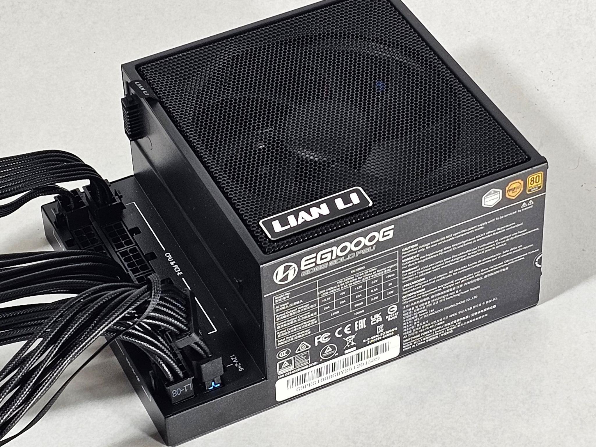 LIAN LI EG1000G 1000W Gold Power Supply