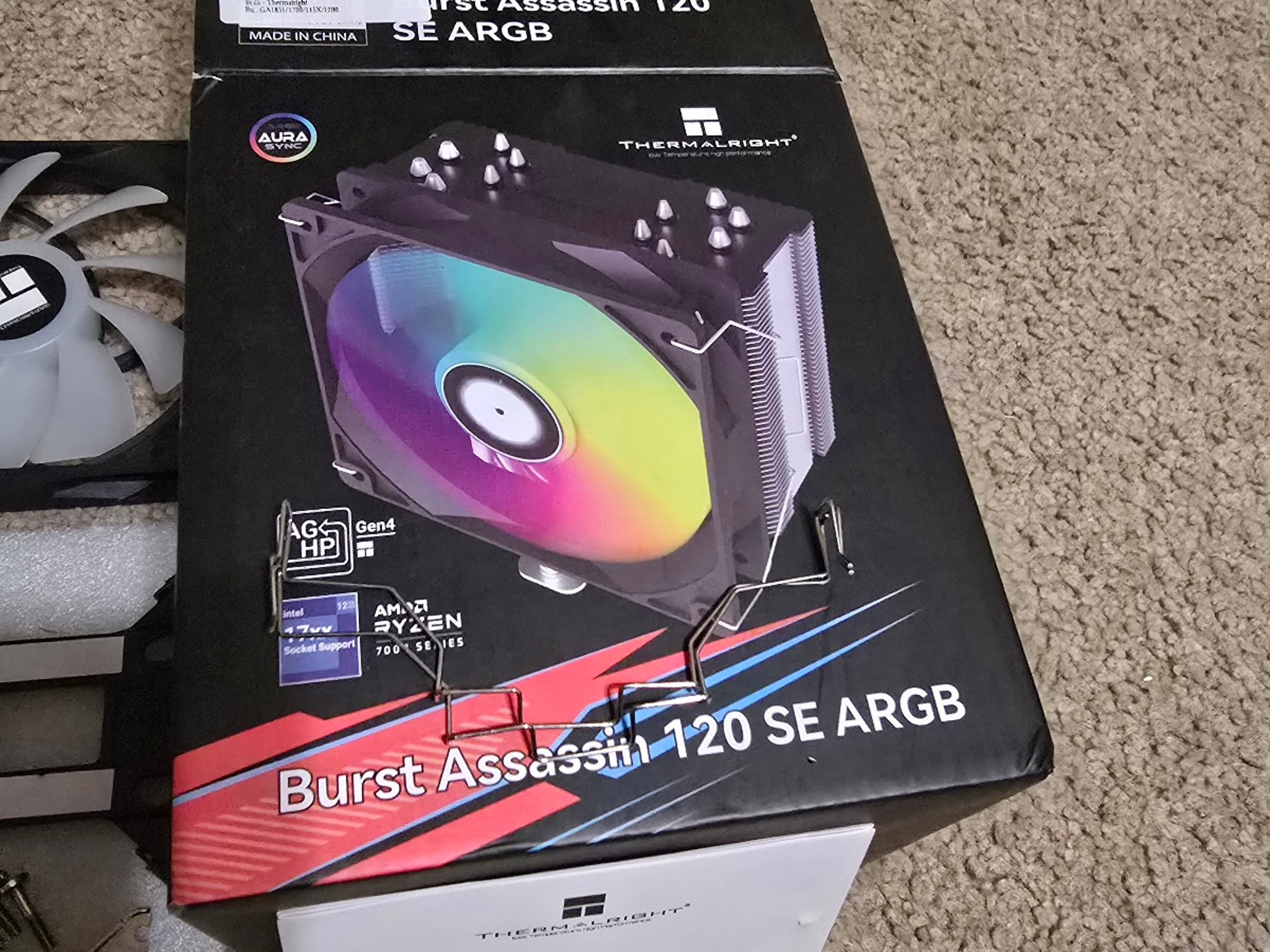AMD Ryzen 5 7600x with ThermalRight Cooler