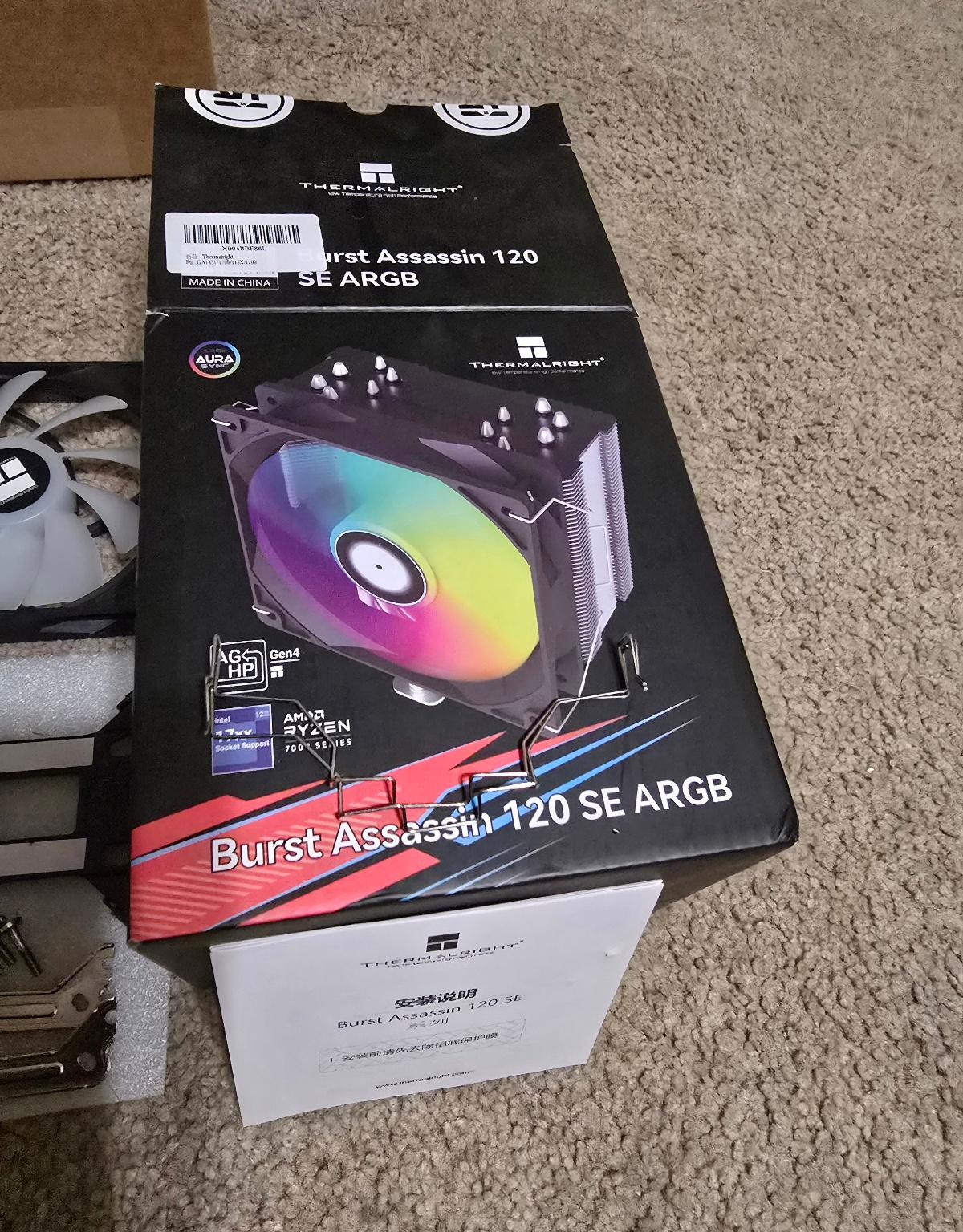 AMD Ryzen 5 7600x with ThermalRight Cooler