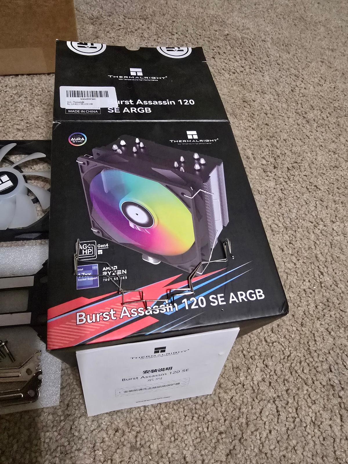 AMD Ryzen 5 7600x with ThermalRight Cooler