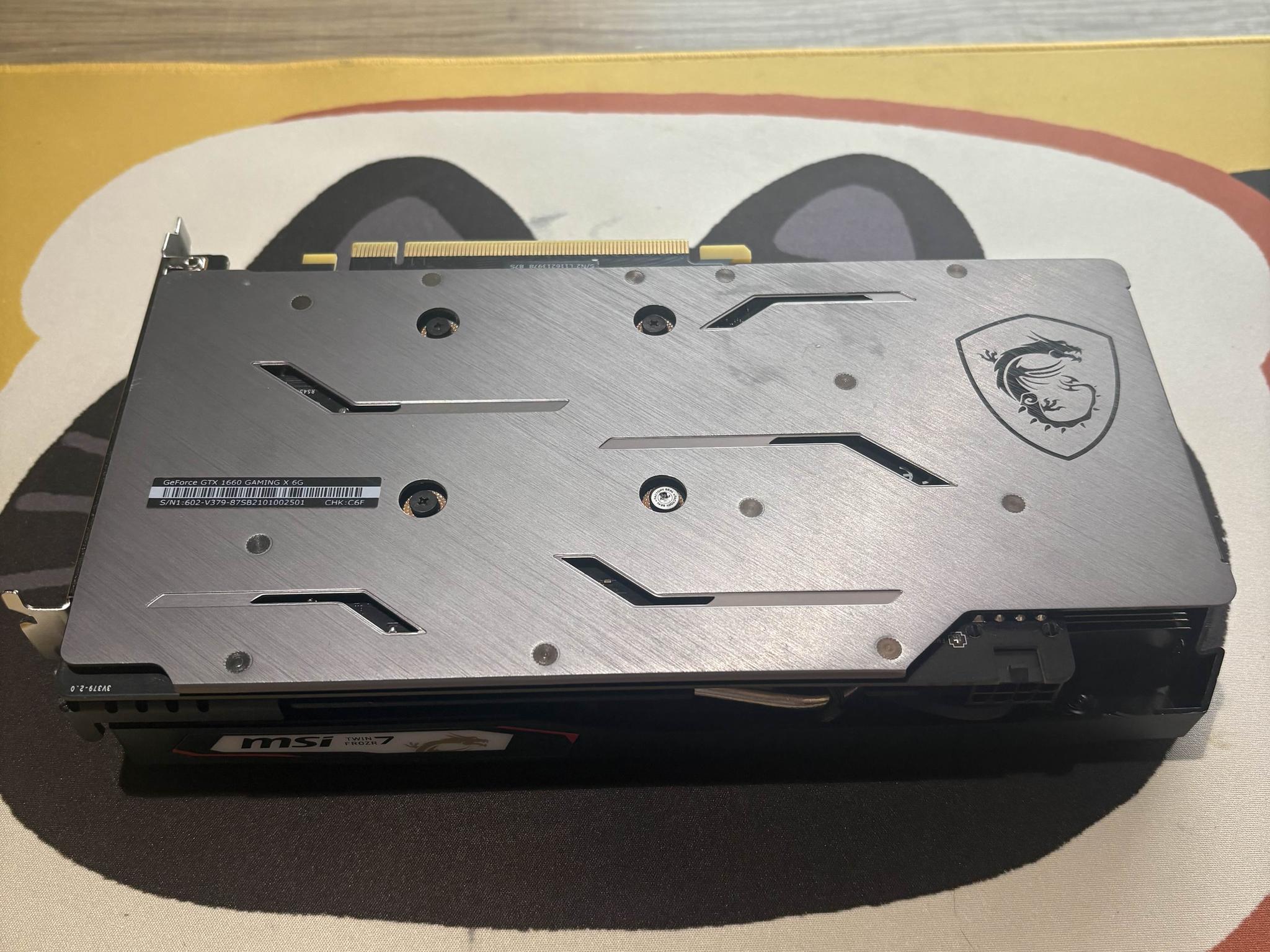 MSI GeForce GTX 1660 Gaming X 6GB Graphics Card