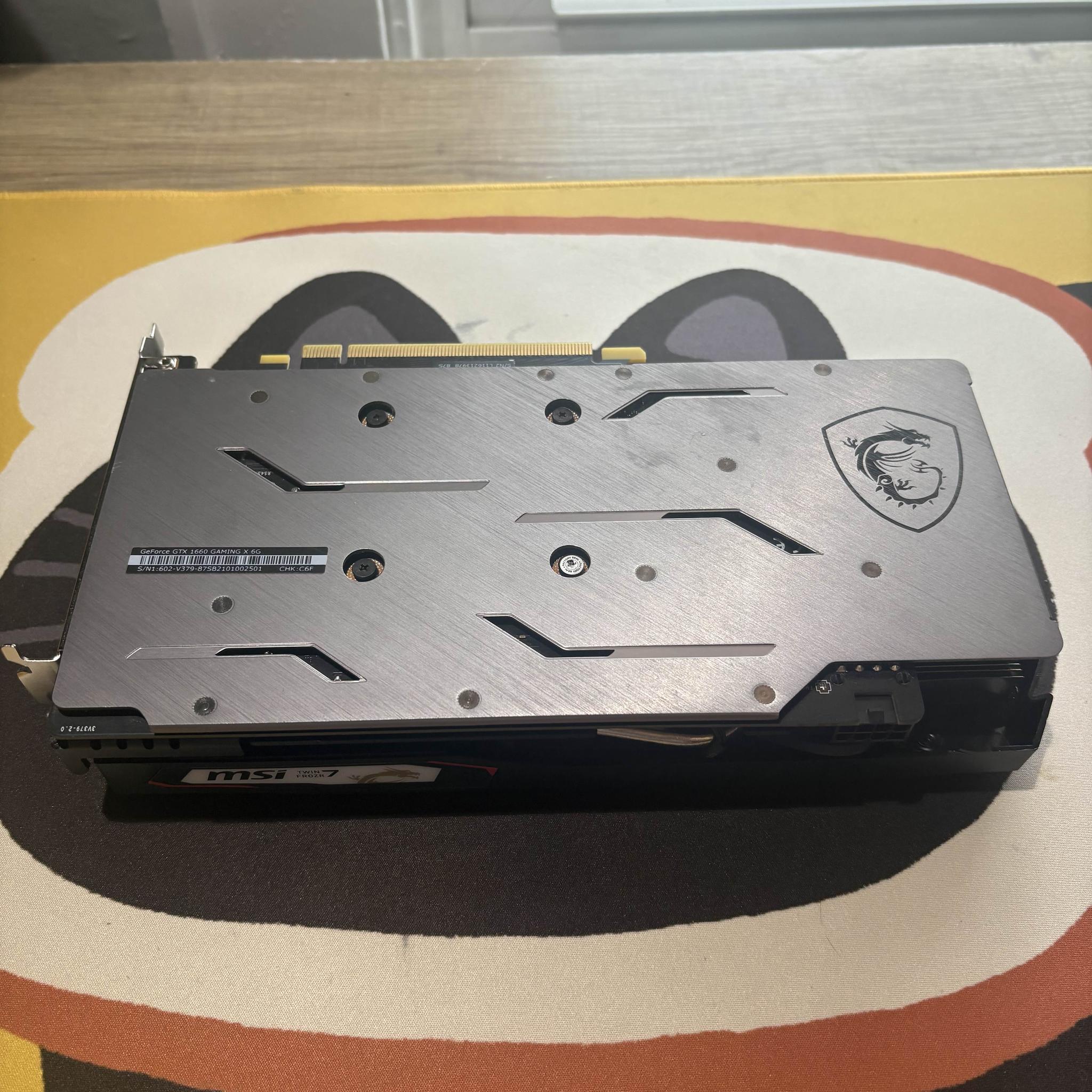 MSI GeForce GTX 1660 Gaming X 6GB Graphics Card