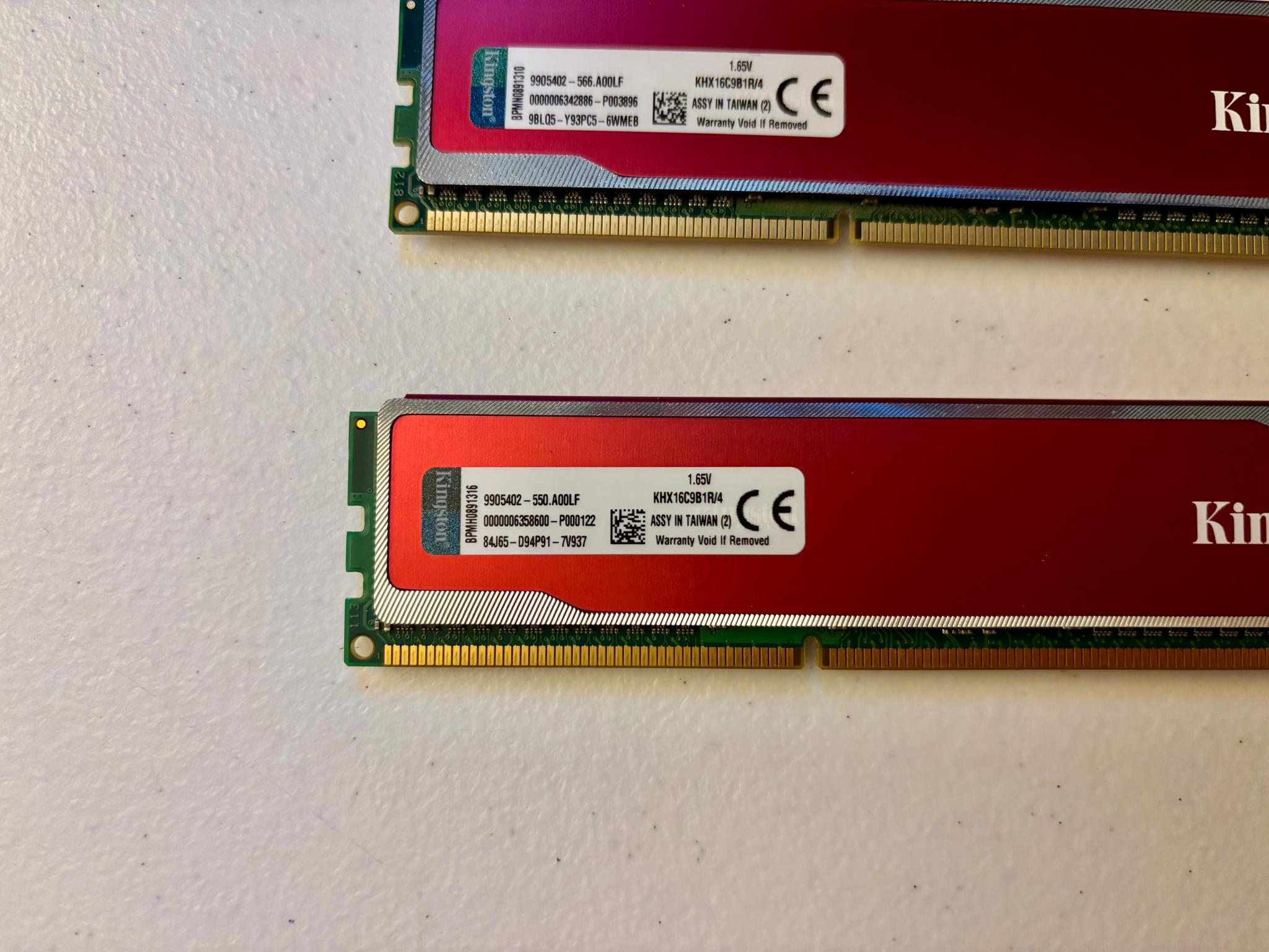 Lot of 12X 4GB DDR3 1600MHz PC3-12800