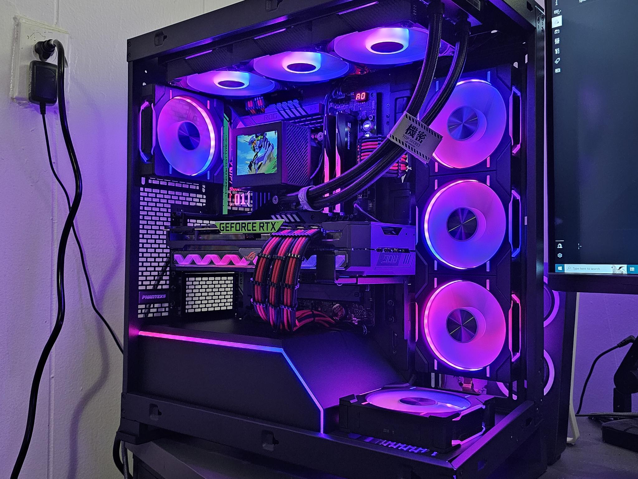 EVA TEST TYPE-01 CUSTOM GAMING PC w i7 14700K // STRIX EVA RTX 3090 // 2TB NVME // 32GB DDR5