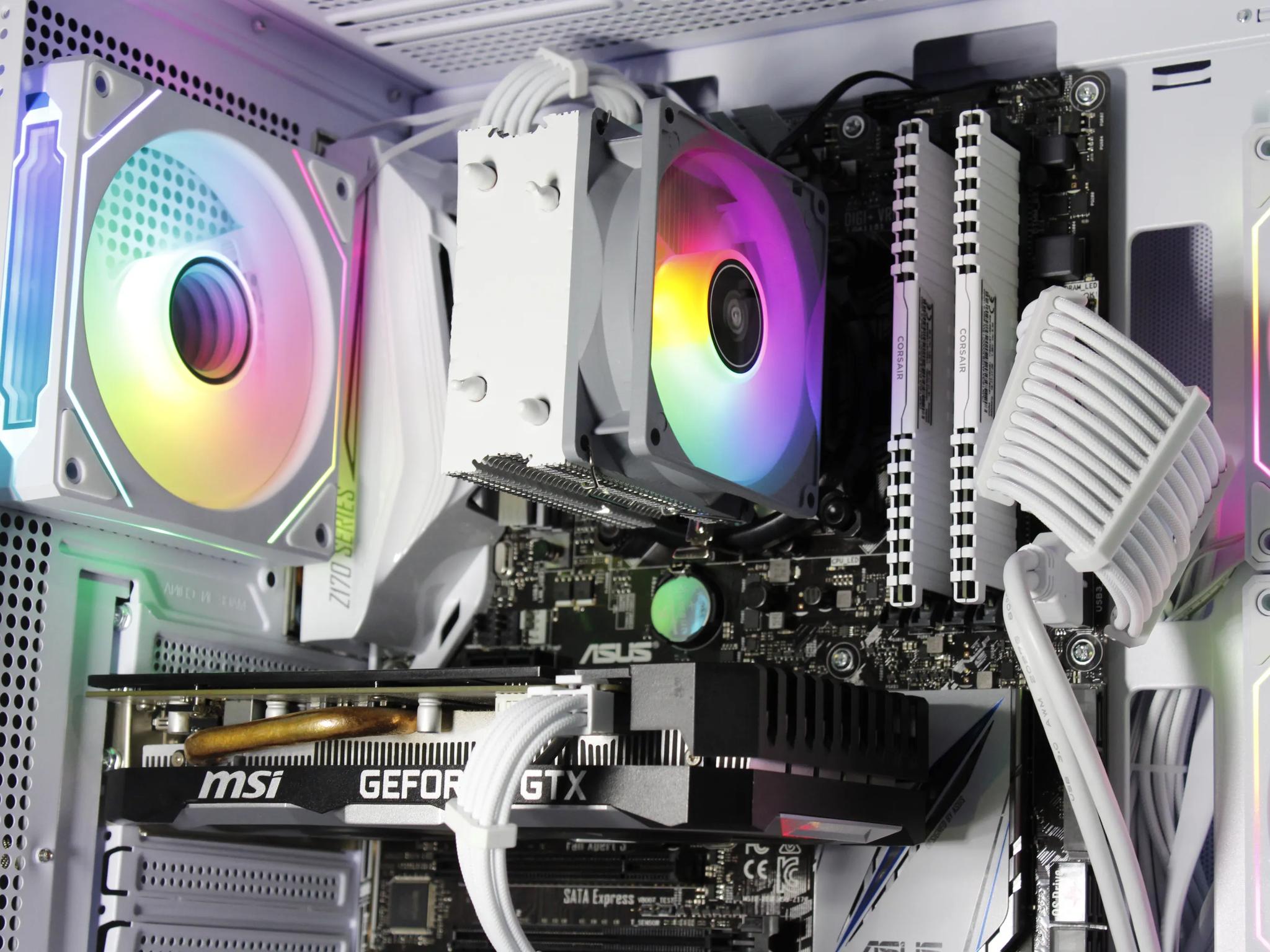 White Gaming PC [GTX 1660 Super][ Intel i7]