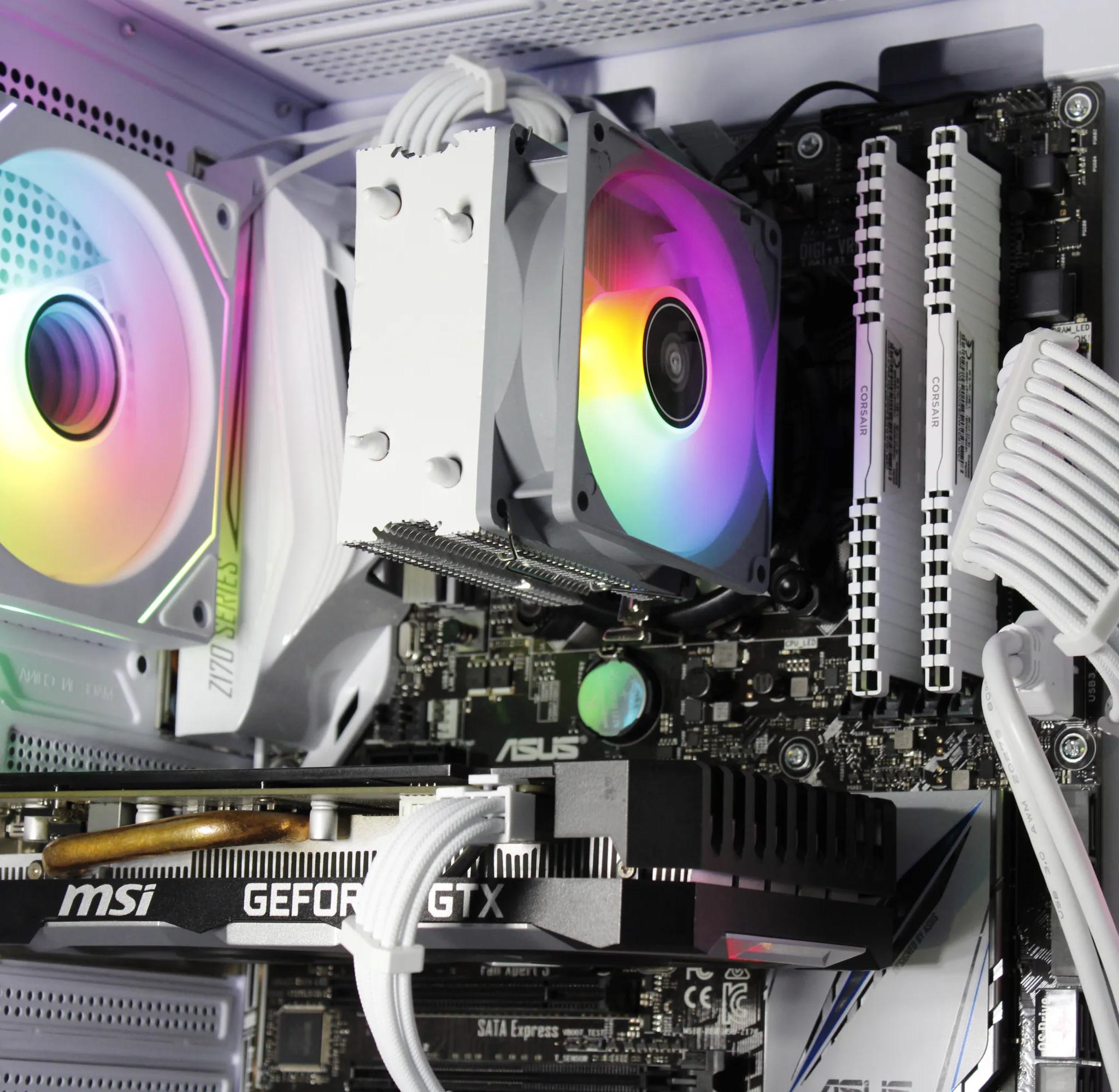 White Gaming PC [GTX 1660 Super][ Intel i7]