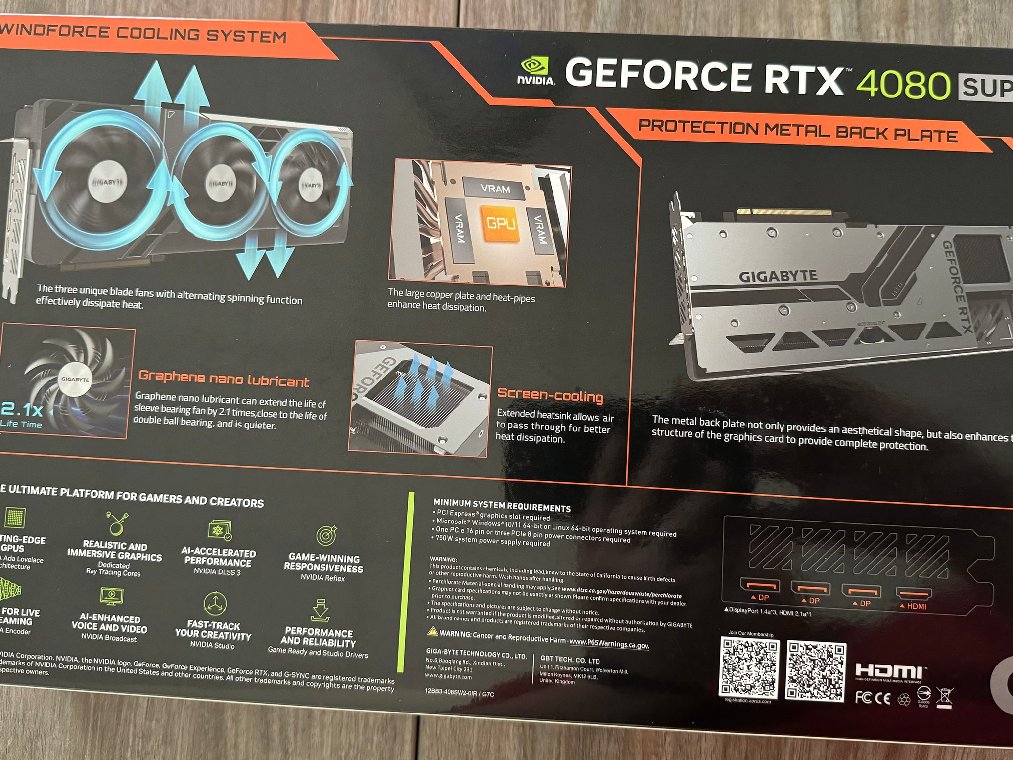 Gigabyte nVidia GeForce RTX 4080 Super *Brand New*
