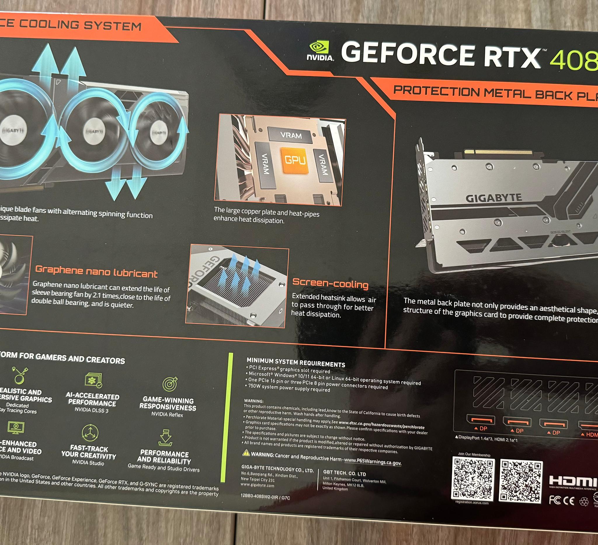 Gigabyte nVidia GeForce RTX 4080 Super *Brand New*