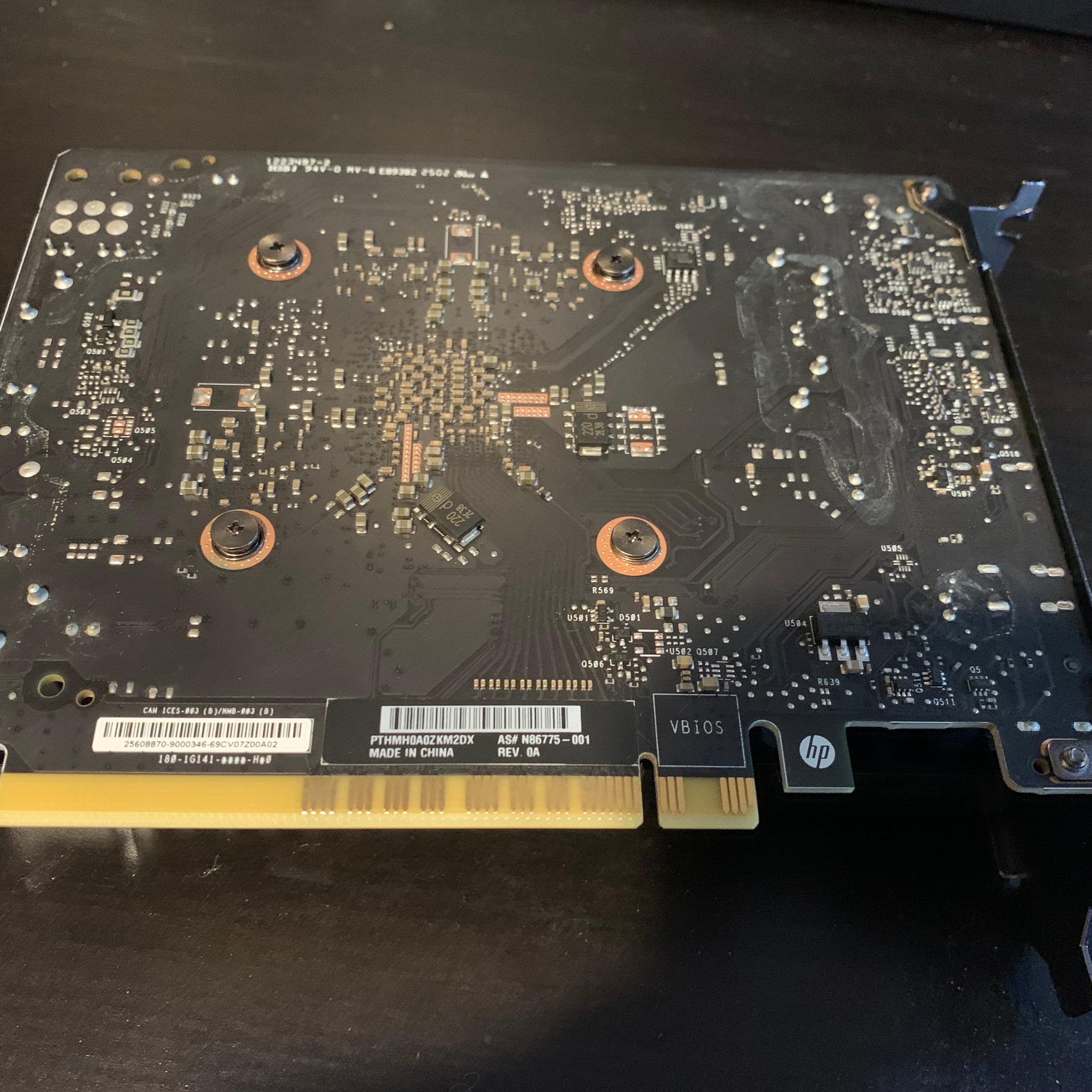 HP Nvidia RTX 3050 6GB Graphics Card GPU
