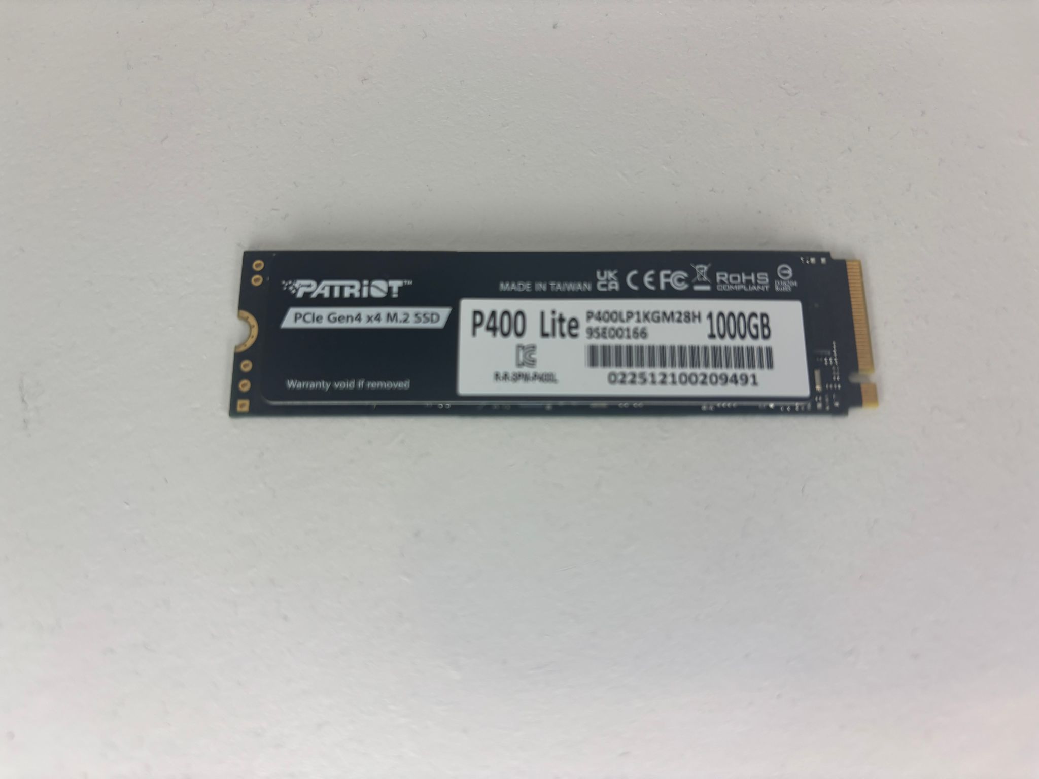 Patriot P400 Lite 1000GB 3500 MB/s