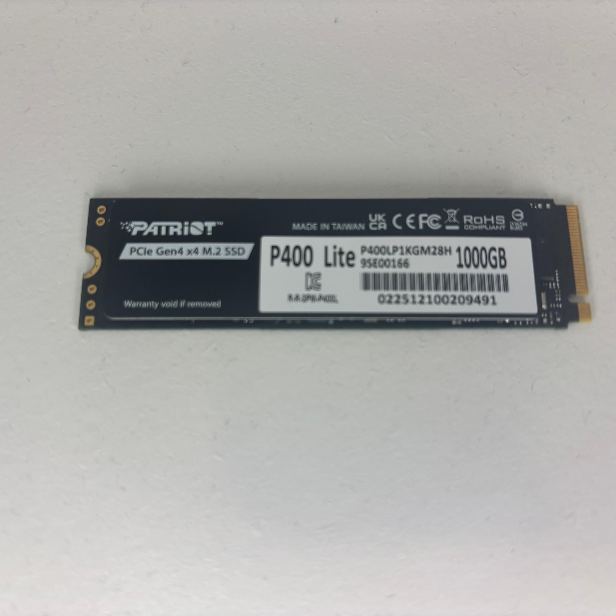Patriot P400 Lite 1000GB 3500 MB/s