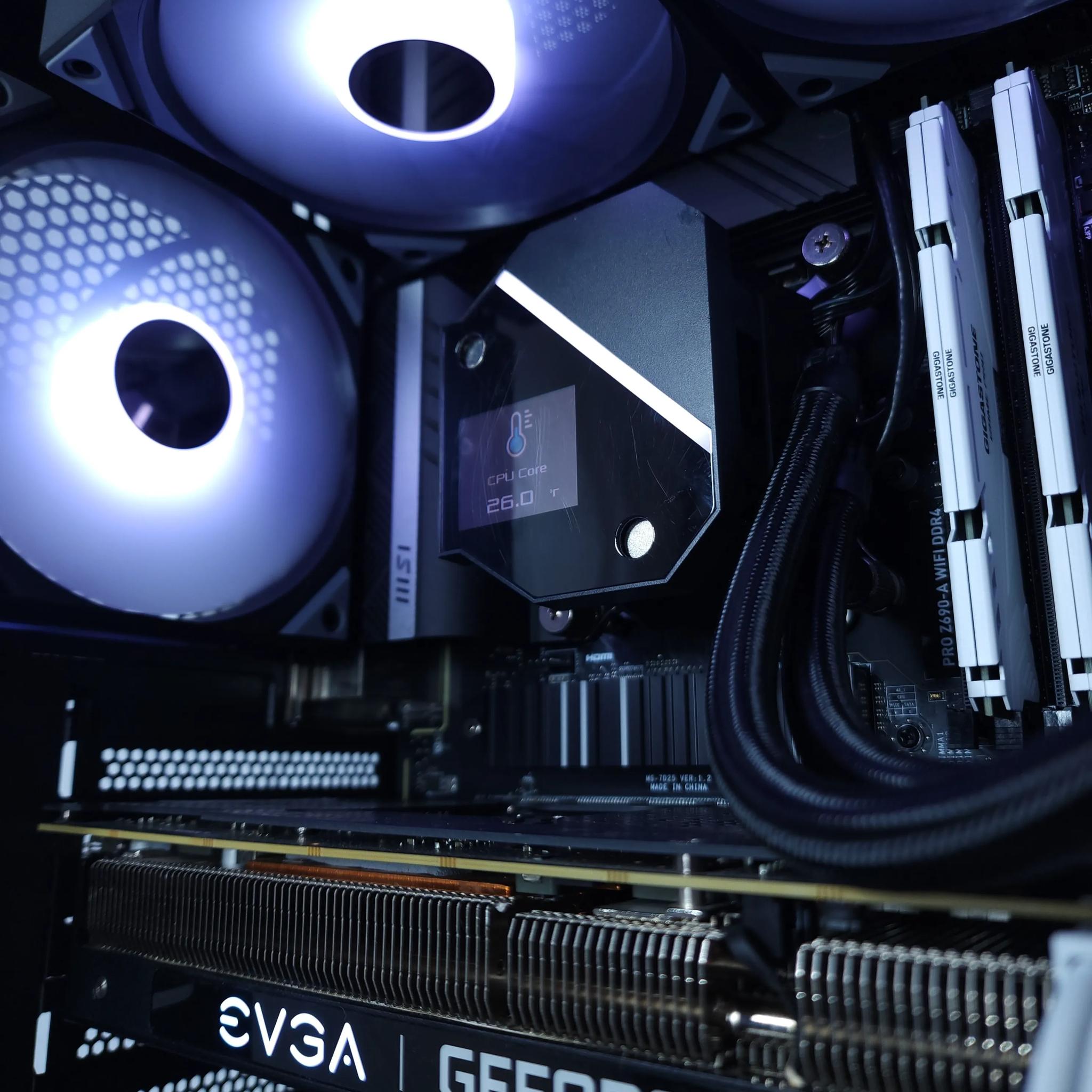 🤍RTX 3080 ● Core i5 12600KF● 1440p Gaming Computer
