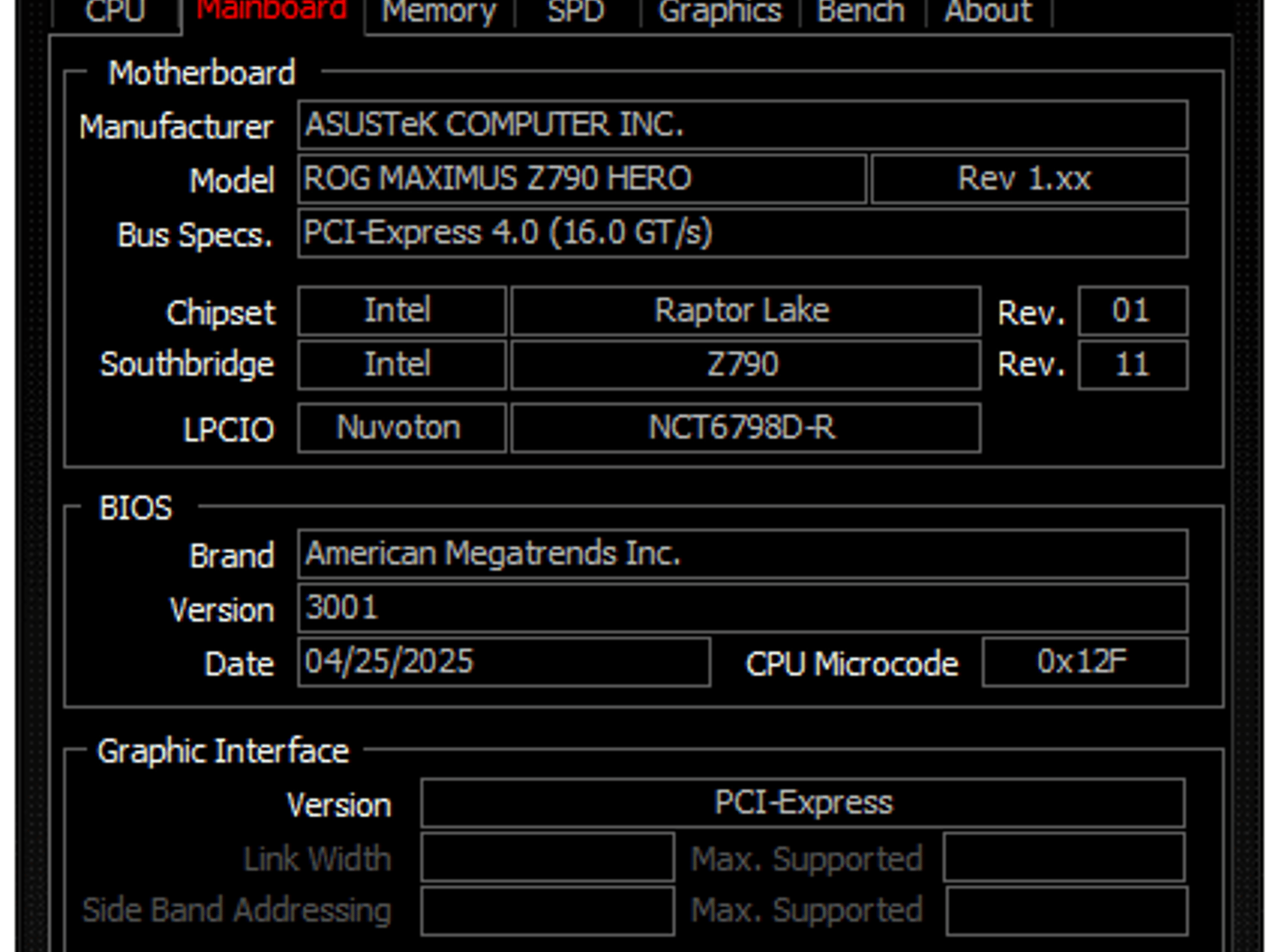 ASUS ROG Maximus Z790 Hero (Motherboard)