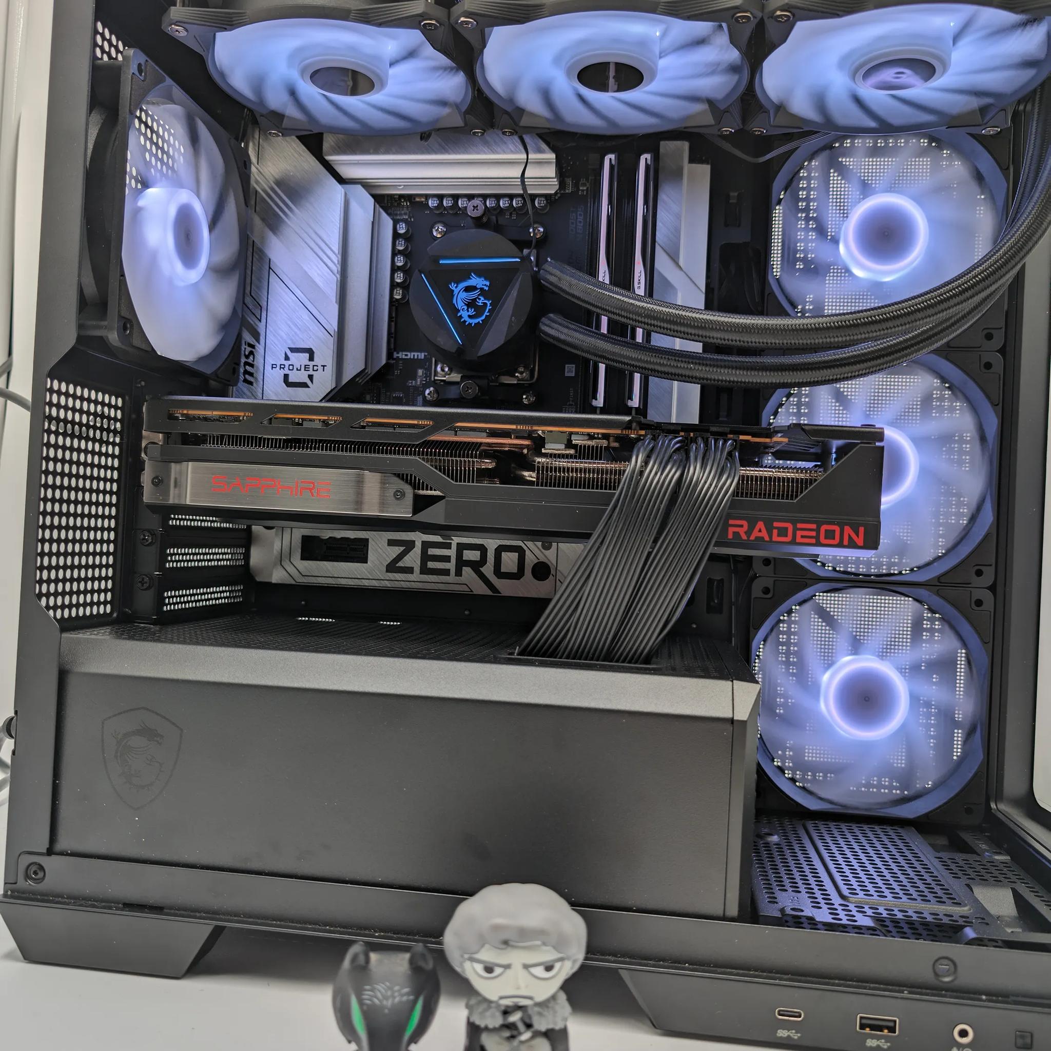 🟥 RUBY ZERO 🟥 MSI Project Zero - AMD Ryzen 7600x - AMD 7900 XT - 32GB DDR5 - 1TB - 1440p/4k System