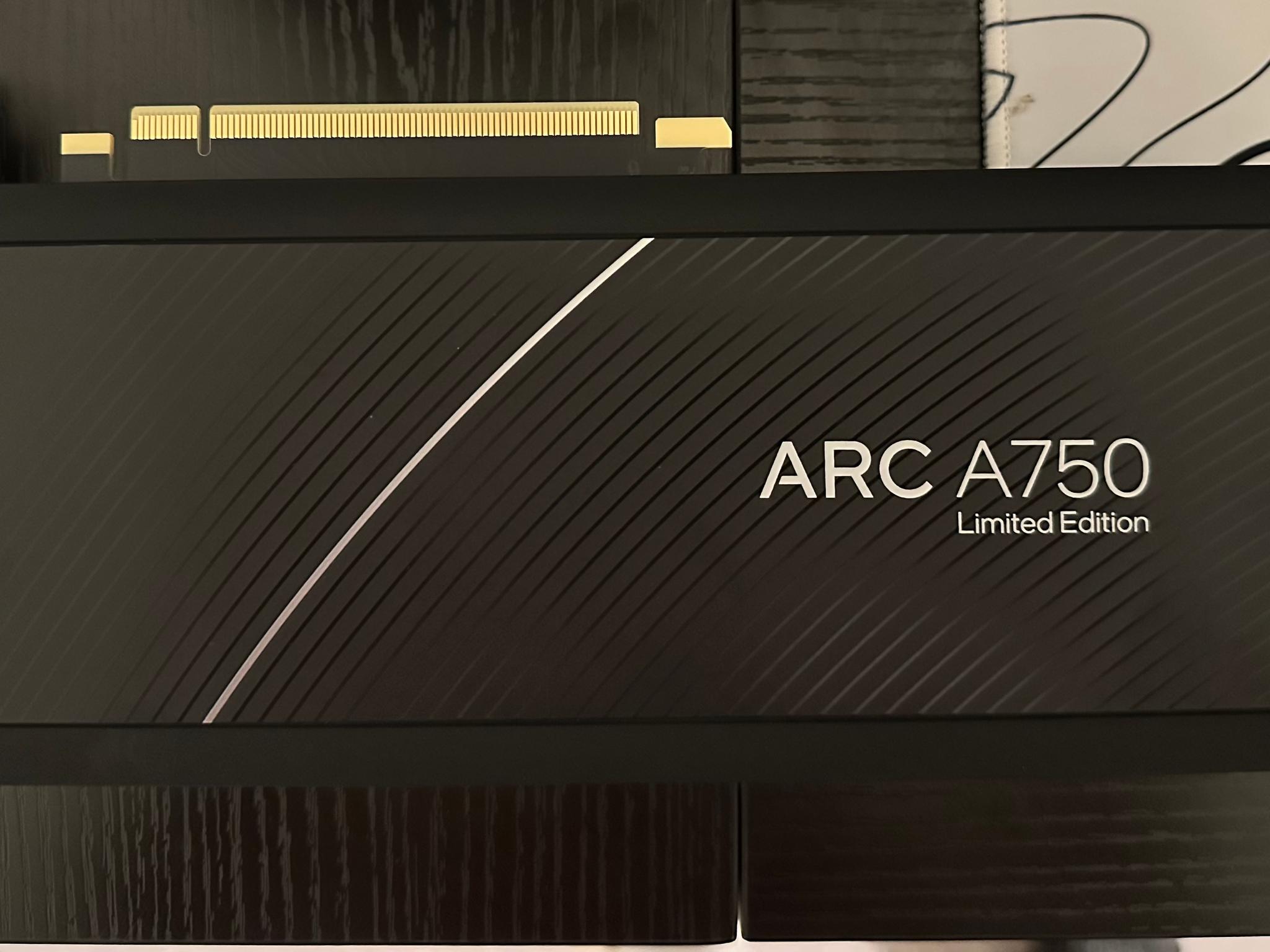 INTEL ARC A750 (Limited Edition)