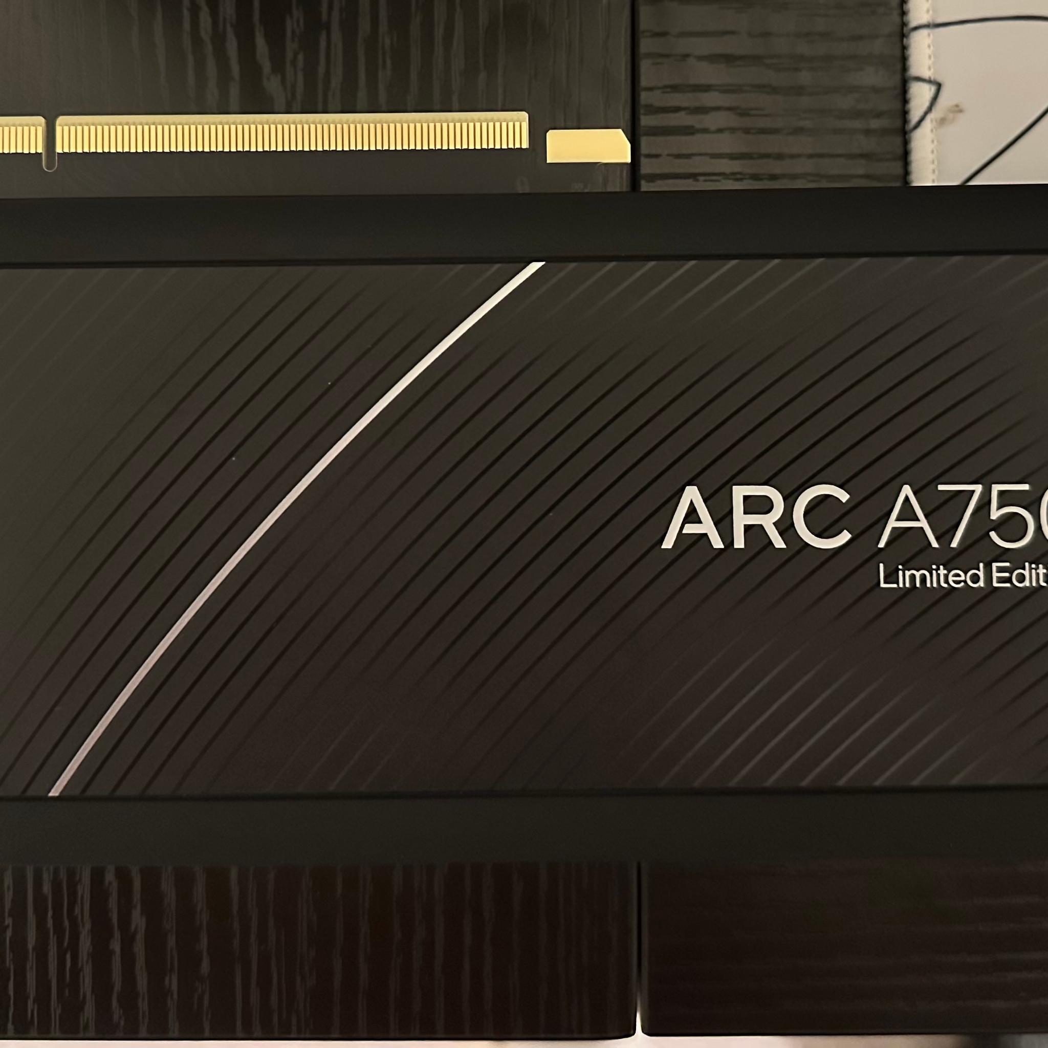 INTEL ARC A750 (Limited Edition)