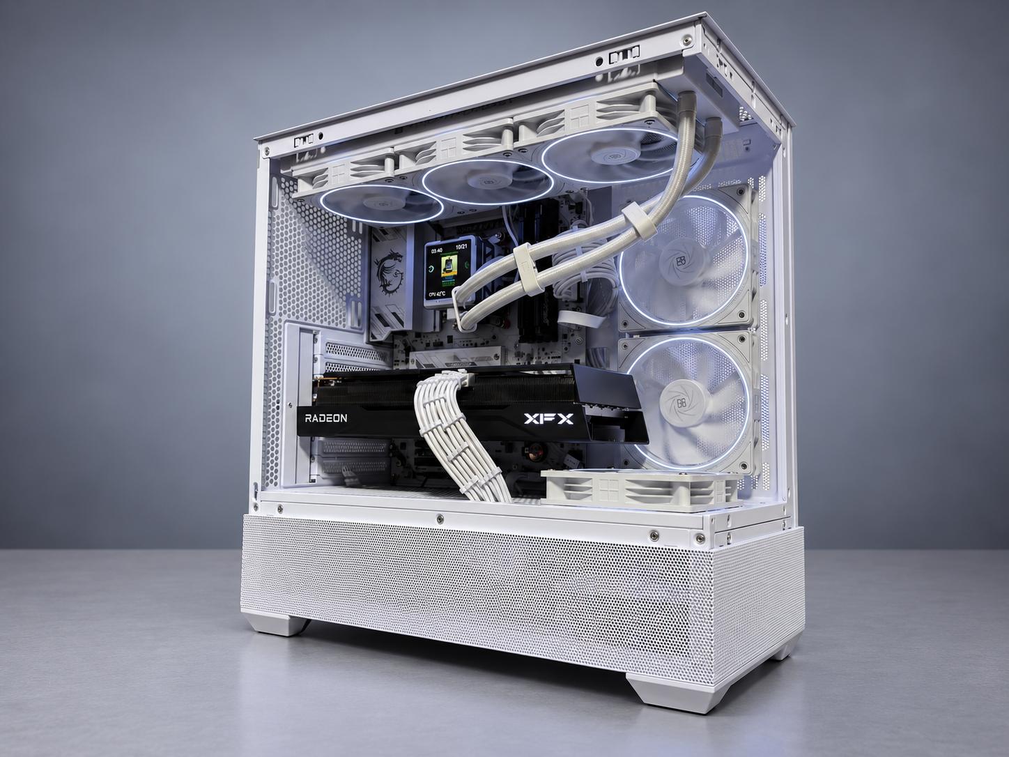 Radeon RX 9070 XT Custom Gaming PC - Ryzen 7 9800X3D, 32GB RAM