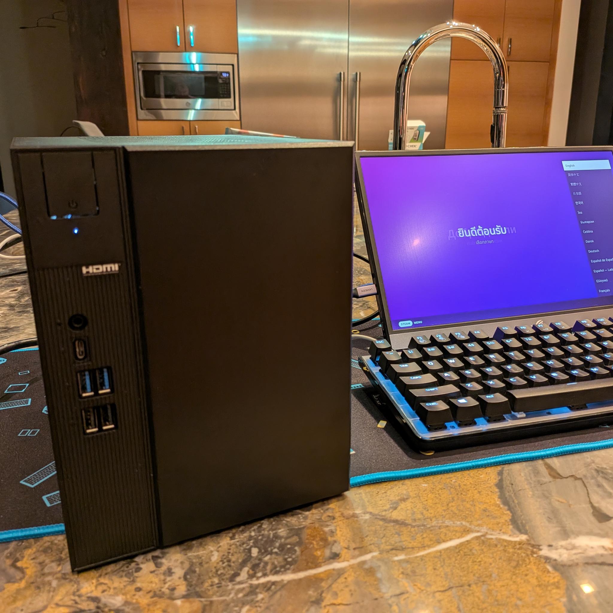 Steam Machine Killer - RX 7600, Ryzen 5 5600, 32 GB DDR4 RAM, 2 TB NVME