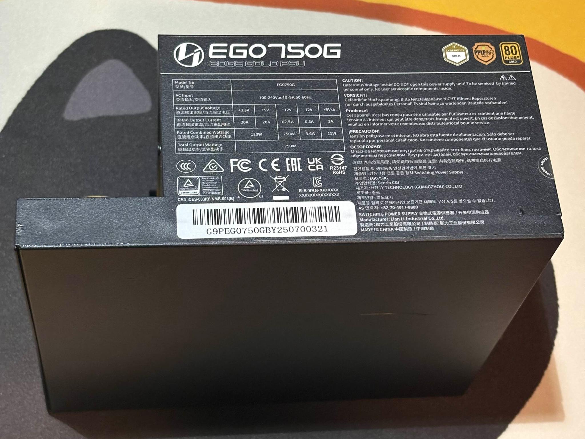Lian Li EGO 750W Gold