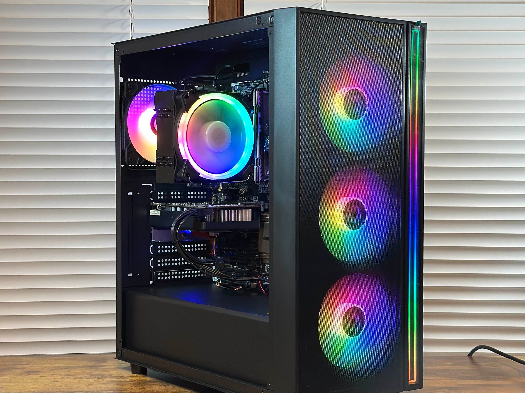 GTX 1660Ti 6GB | Intel i7 7700 | 16GB DDR4 |512GB SSD | Win11 | WIFI | 1080P Gaming PC