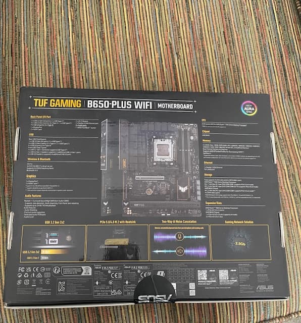 On Sale! ASUS TUF GAMING B650-PLUS WIFI NEW IN BOX!