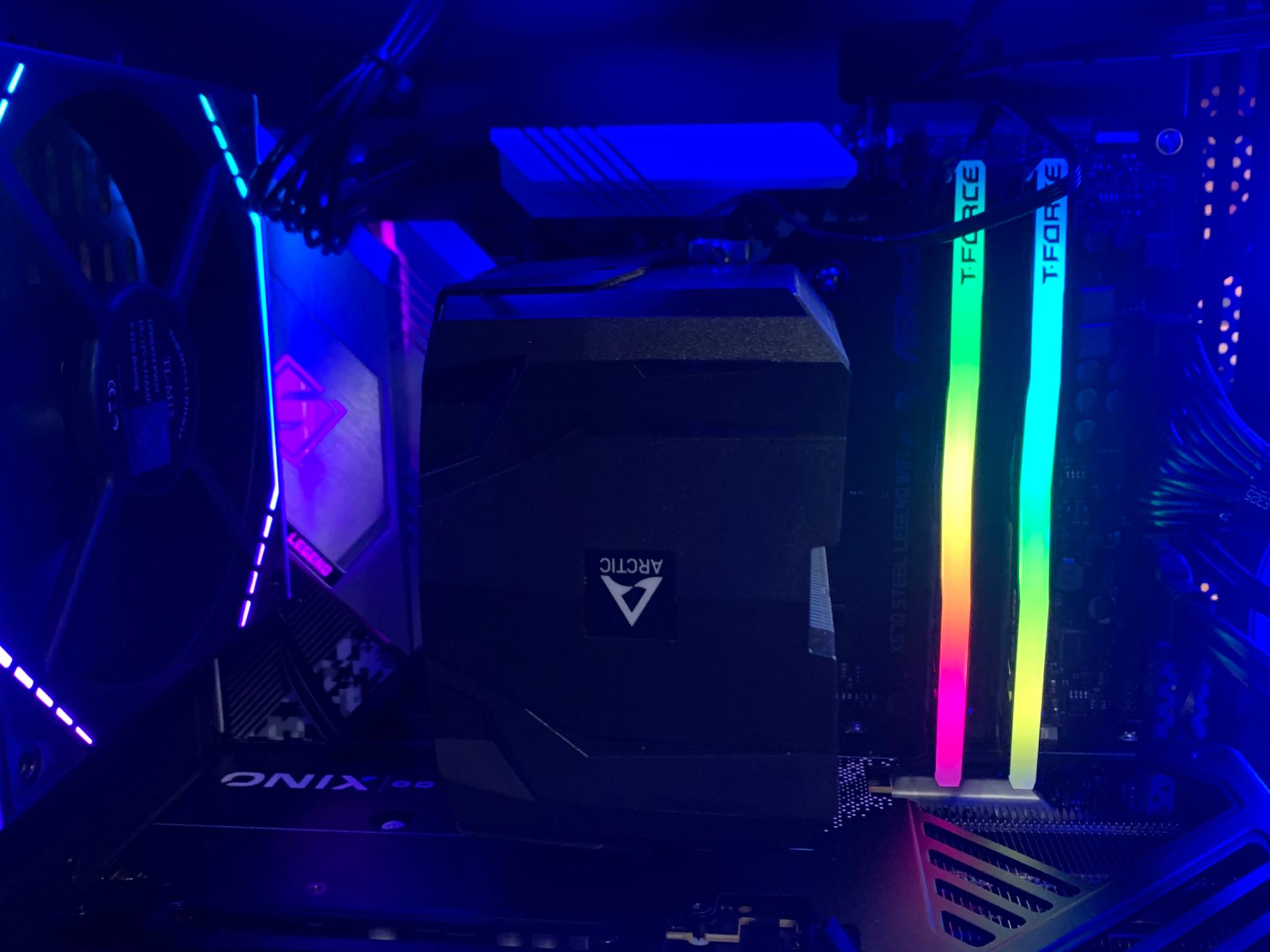 Lit up gamr