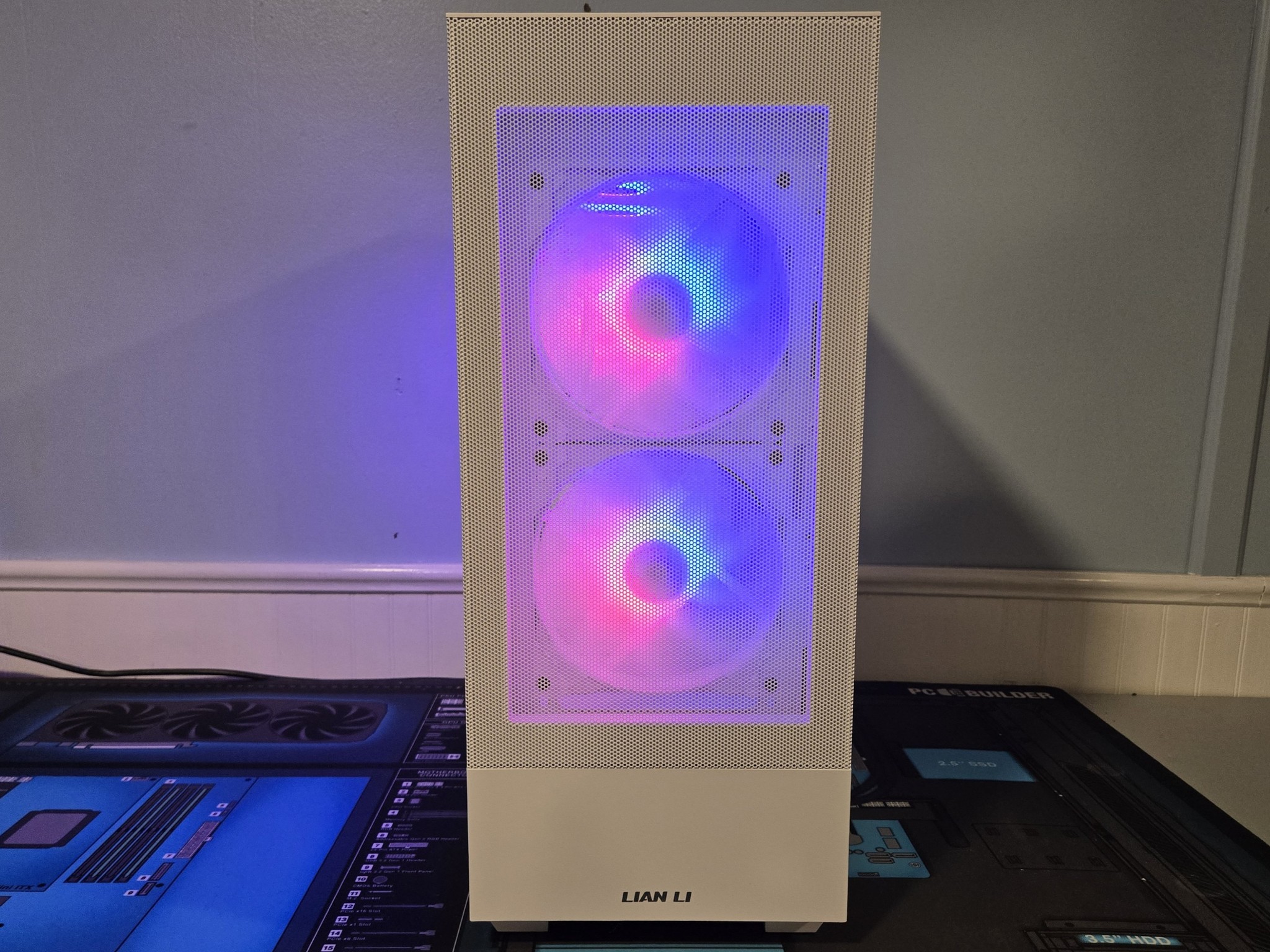 ⚪White 1440p PC🖥️Ryzen 5 7600X|RTX 4070 12GB|1TB NVME|32GB DDR5|Wifi/Bt|Win 11 | Free Shipping!🖥️⚪