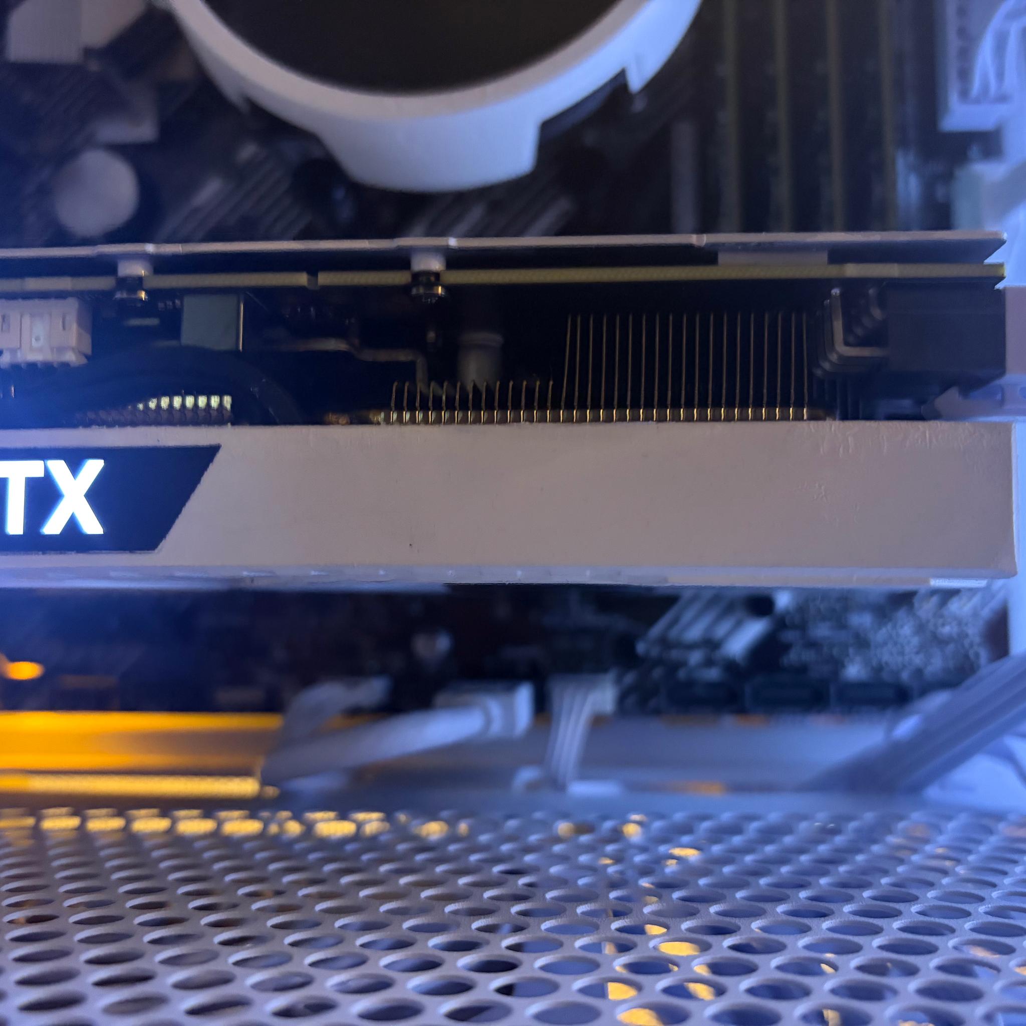 White Gaming PC | RTX 3060TI 8GB | RYZEN 5 5500 | 16GB RAM | 500GB NVME SSD | Wi-Fi + Bluetooth
