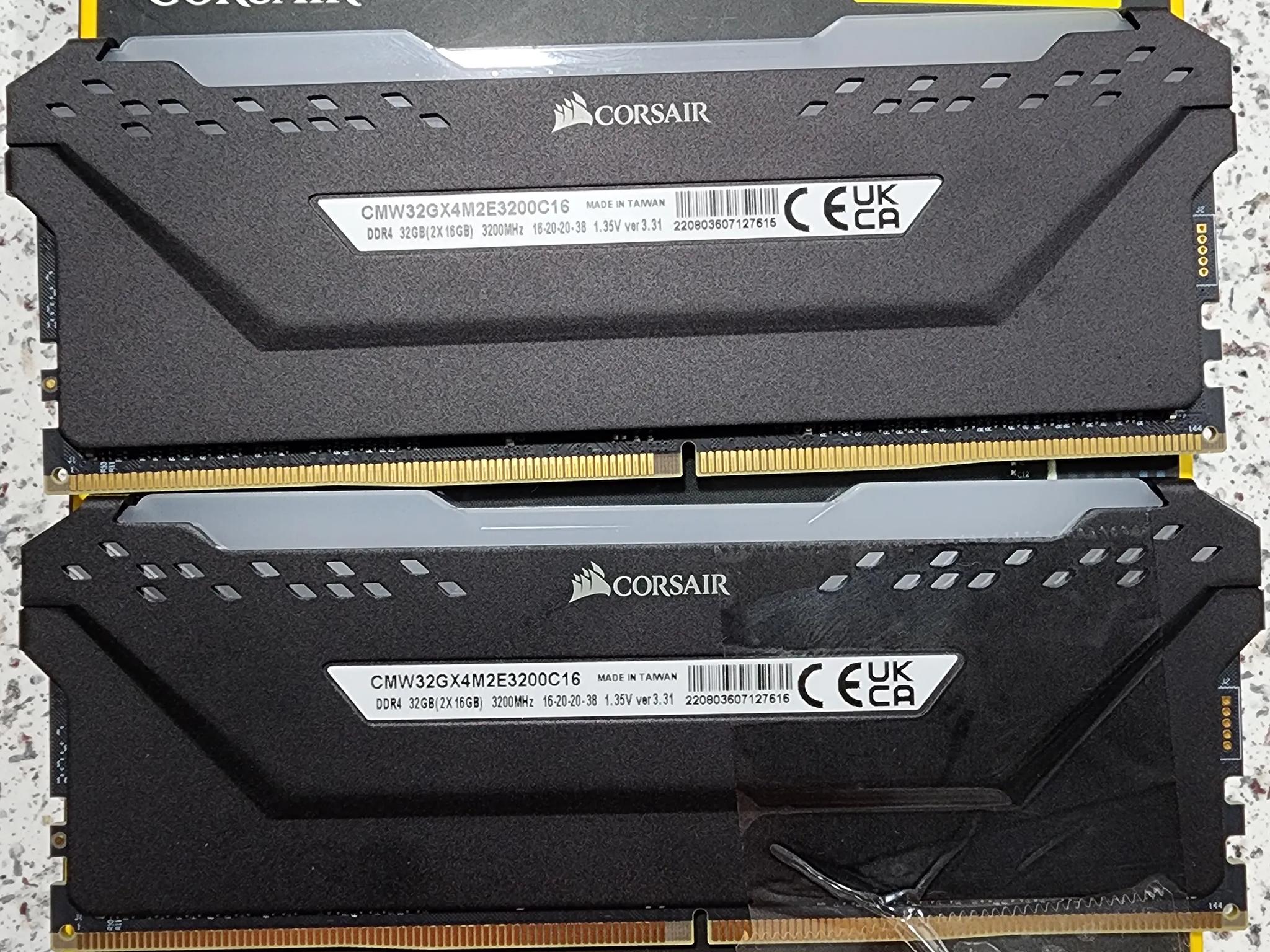 *READ DESCRIPTION* Corsair Vengeance RGB Pro 32GB 3200 CL16 