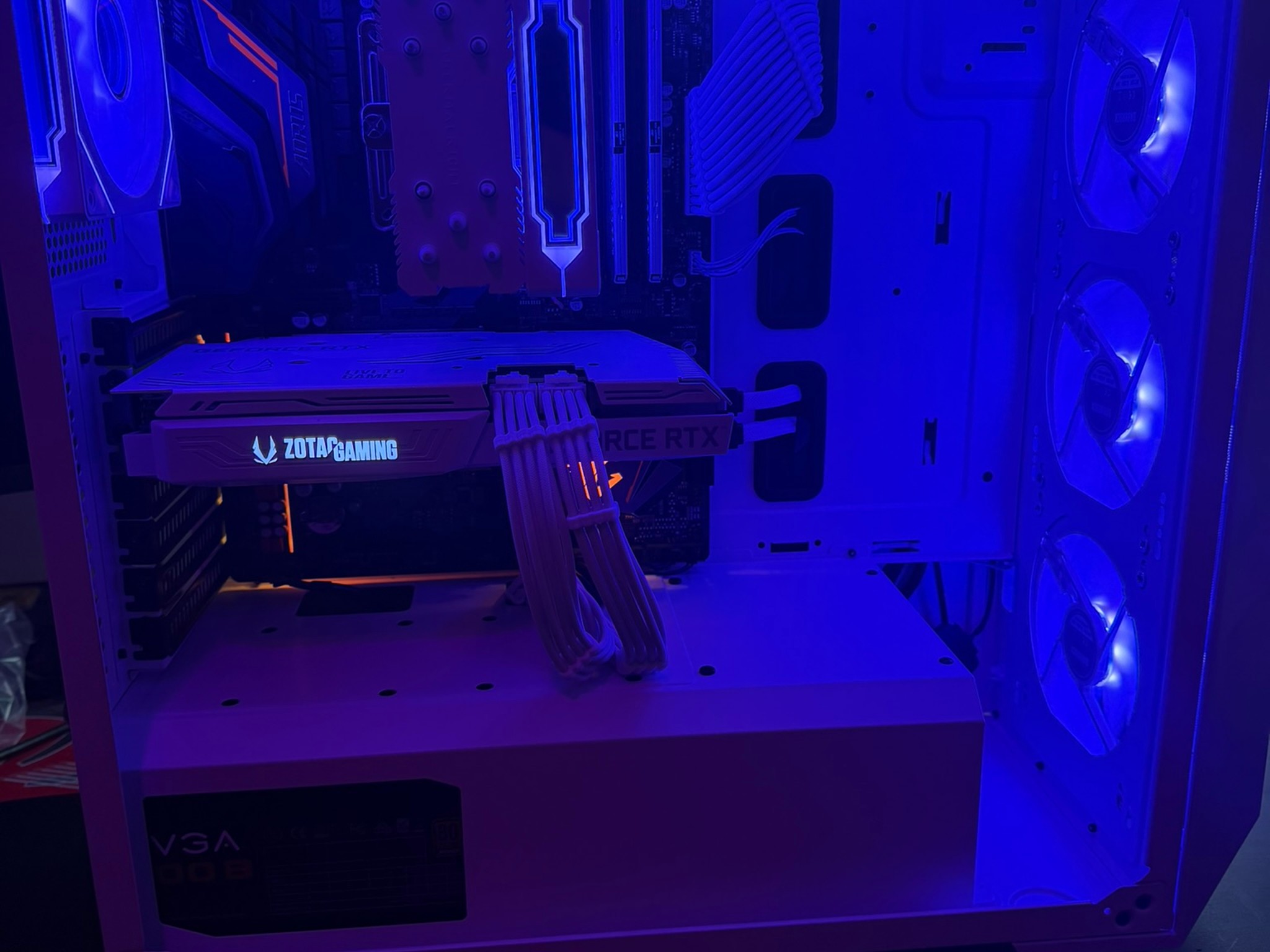 🖥️ Custom White RGB Gaming PC| 7 5800X |  RTX 3060 Ti  | 32GB RAM  |  Ultra-Cooled | 🖥️