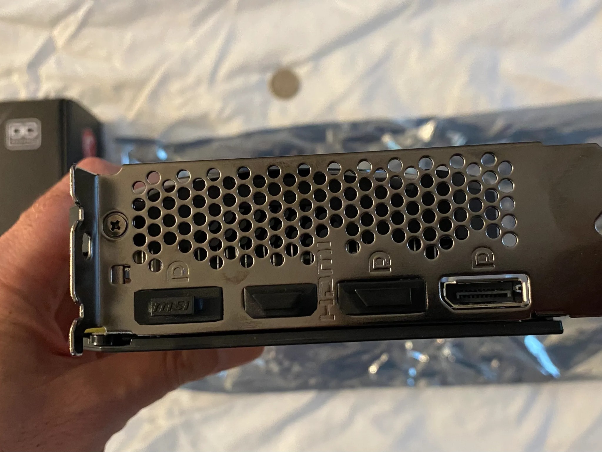MSI RTX 4060 8GB - Never Gaming/Stressed - Display Only - Like New March 2025